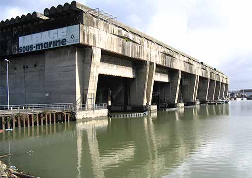 Base sous marine de saint nazaire