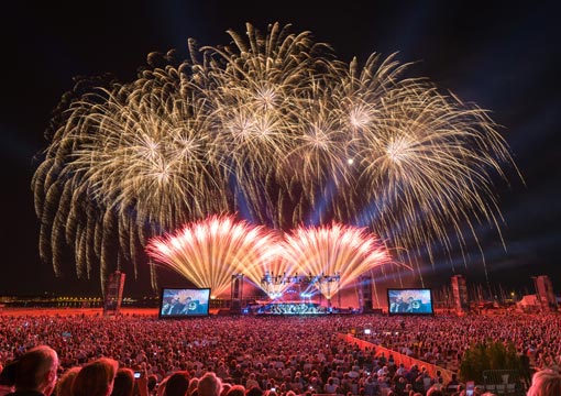 violons sur le sable