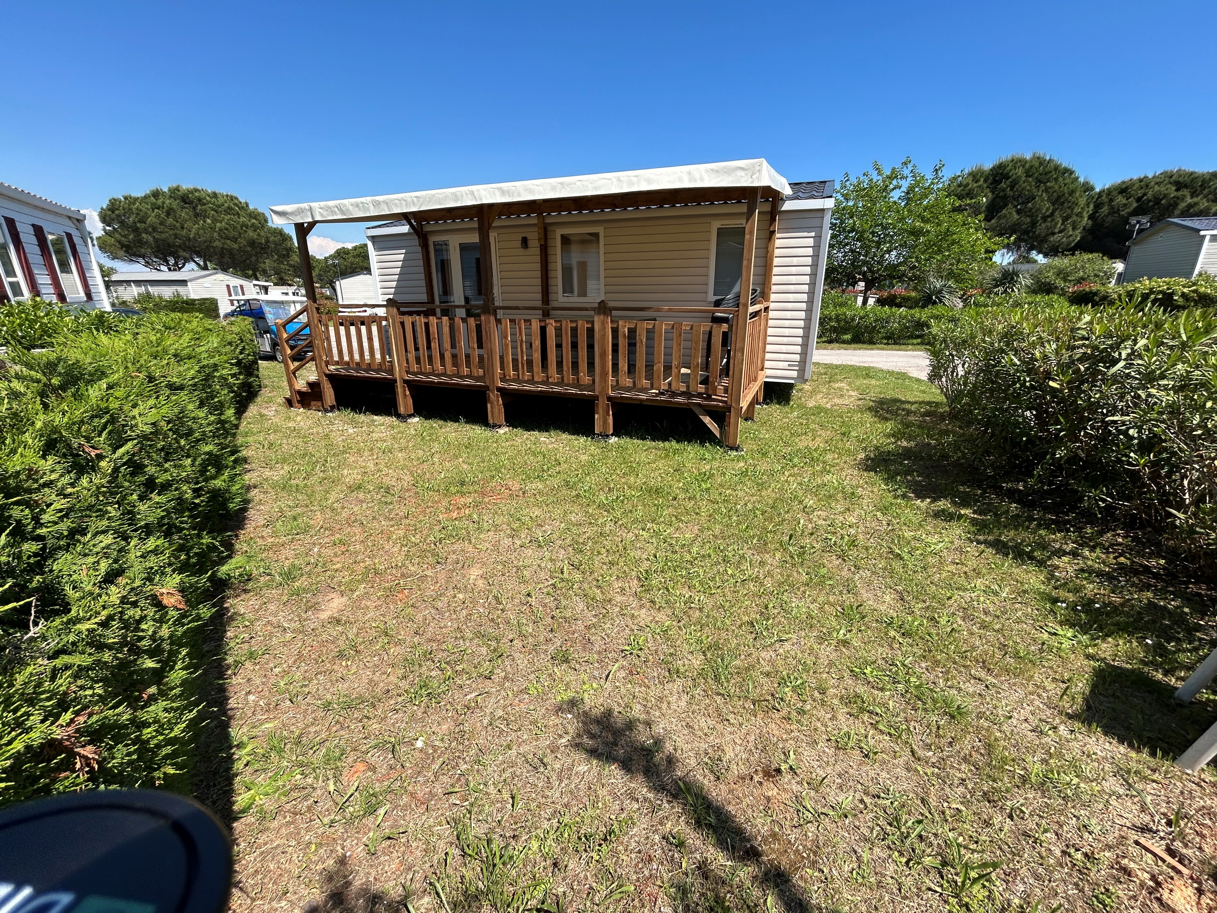 Mobilhome IRM Eleganzia 2024 sur emplacement