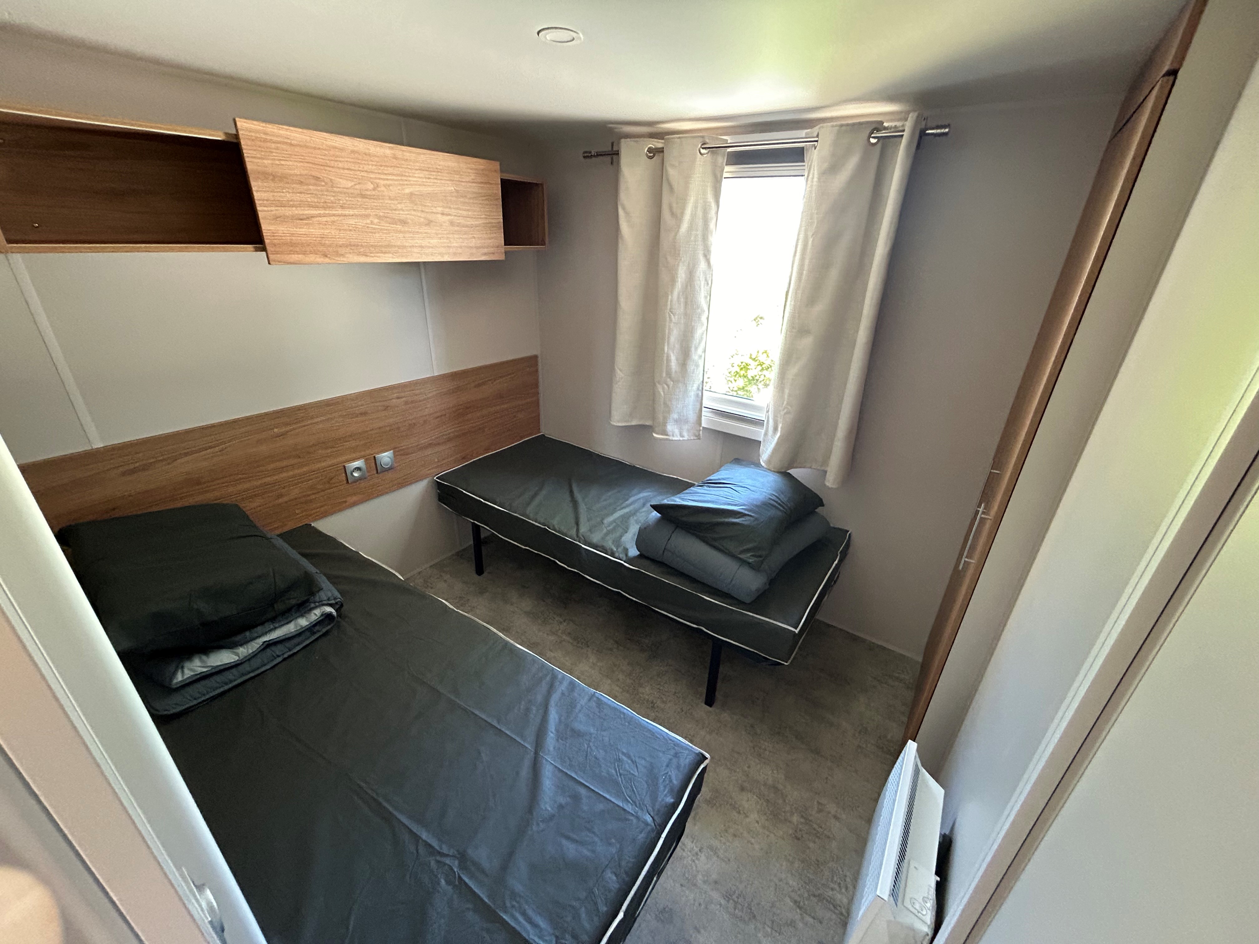 Mobilhome IRM Aventura 2 40 m2 de 2024 2 chambres 2 salles de bain sur emplacement
