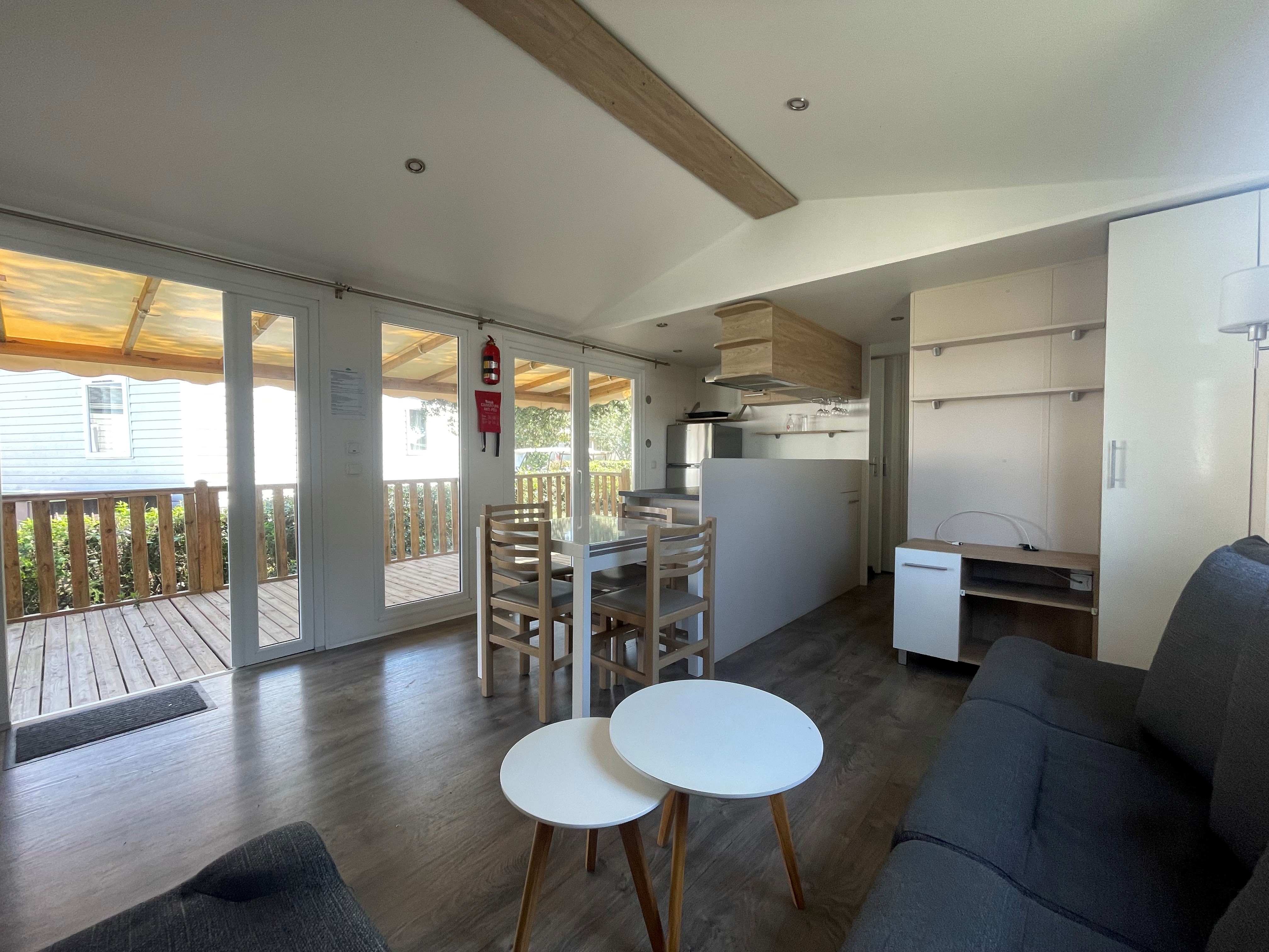 MOBILHOME 3 CHAMBRES SUR EMPLACEMENT
