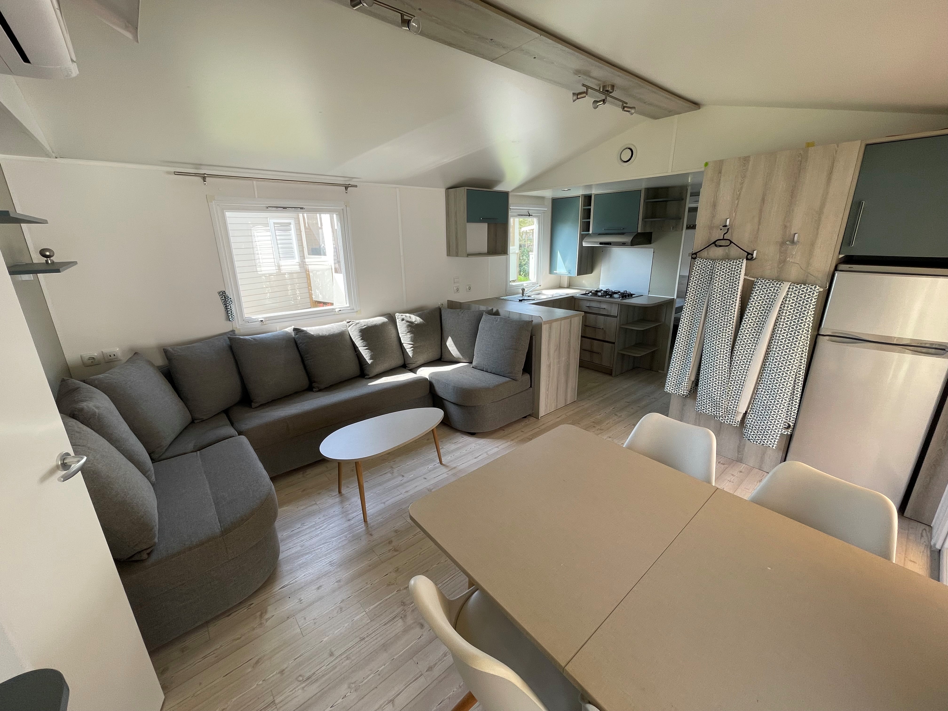 Mobilhome d'occasion 40 m2 3 chambres 2 salles de bain