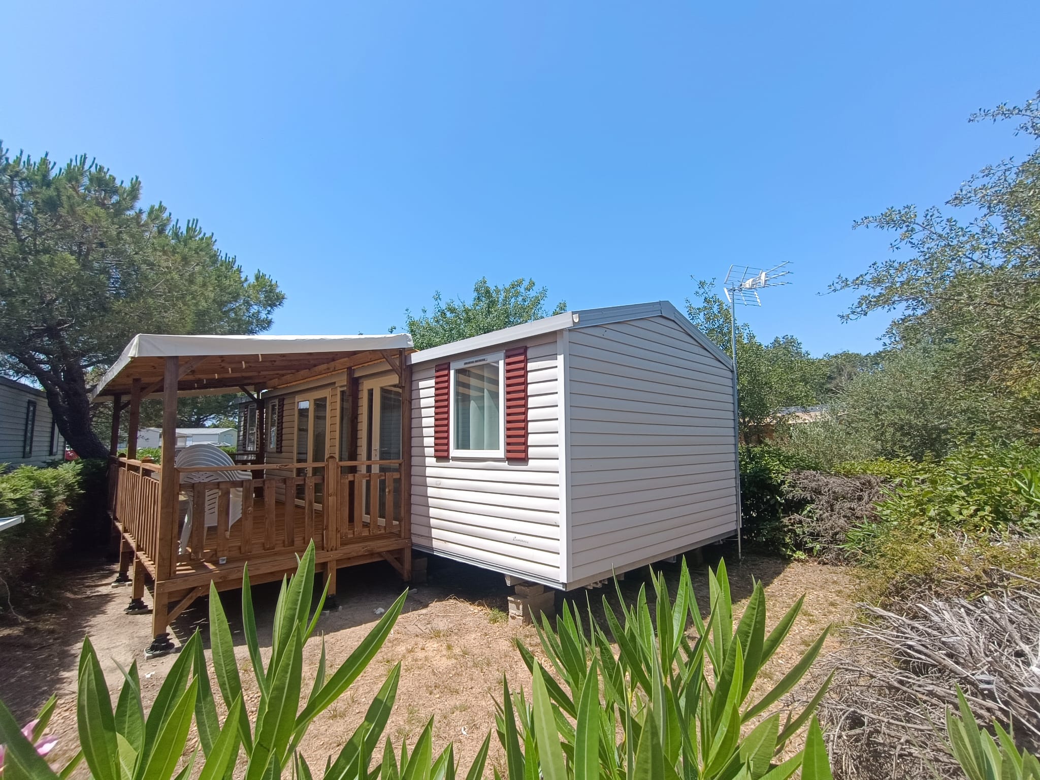 Mobilhome luminosa 40 m2 3 chambres 2 salles de bain