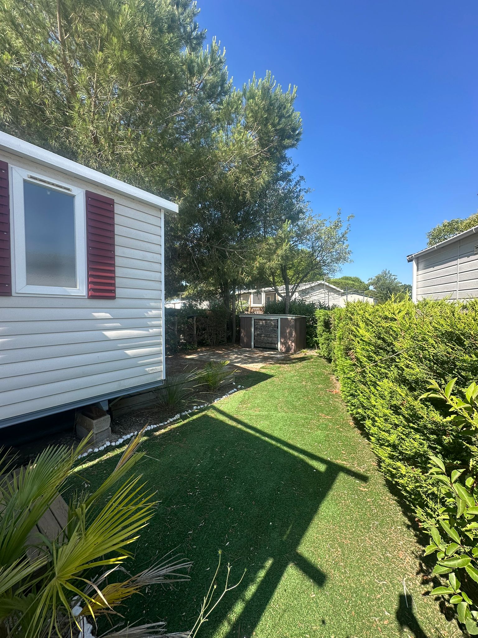 MOBILHOME 3 CHAMBRES SUR EMPLACEMENT