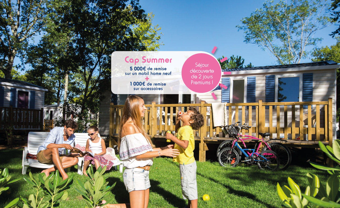 Cap Summer Siblu Vente Mobil Home