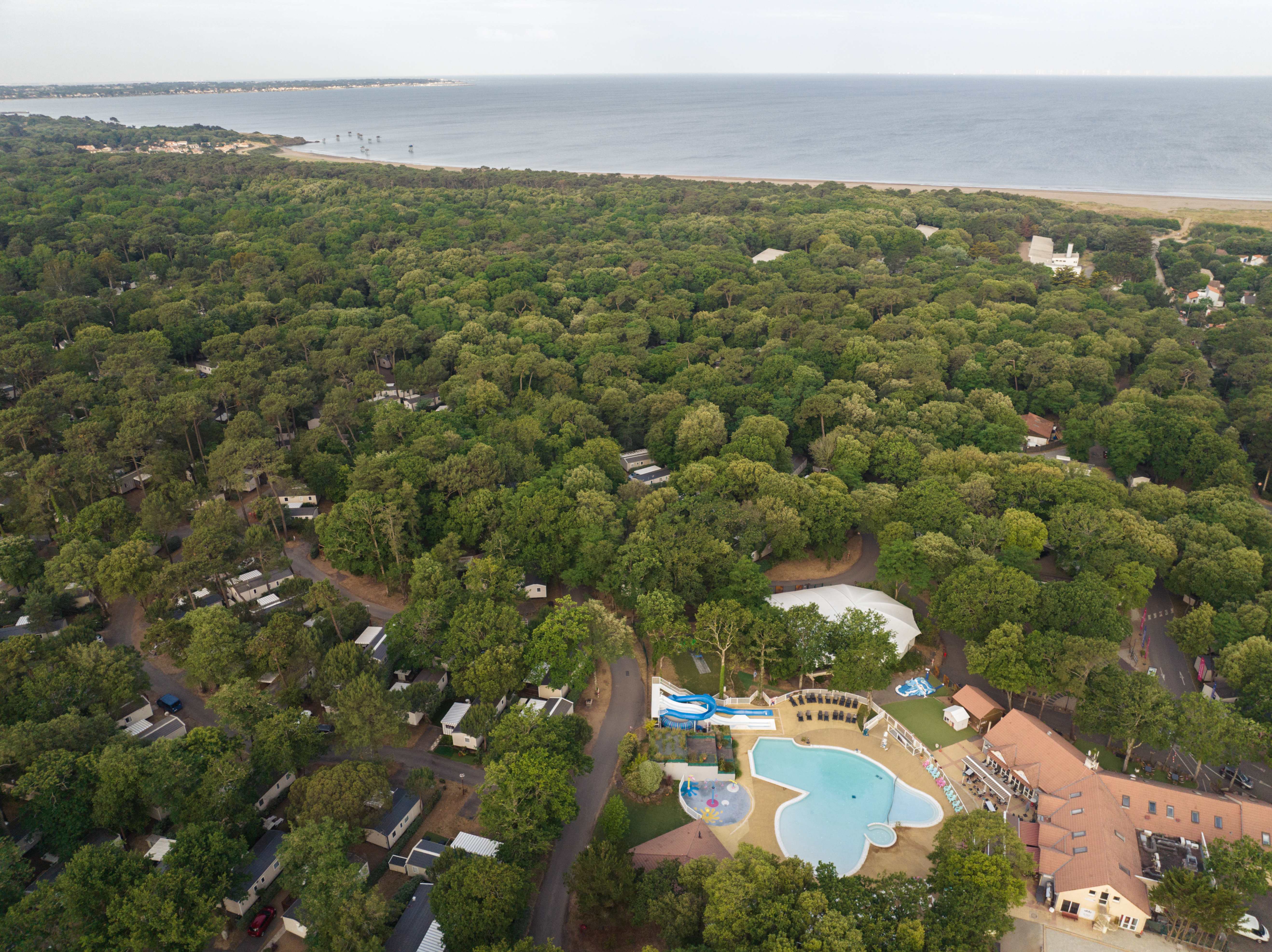 Vue drone Pierres couchées