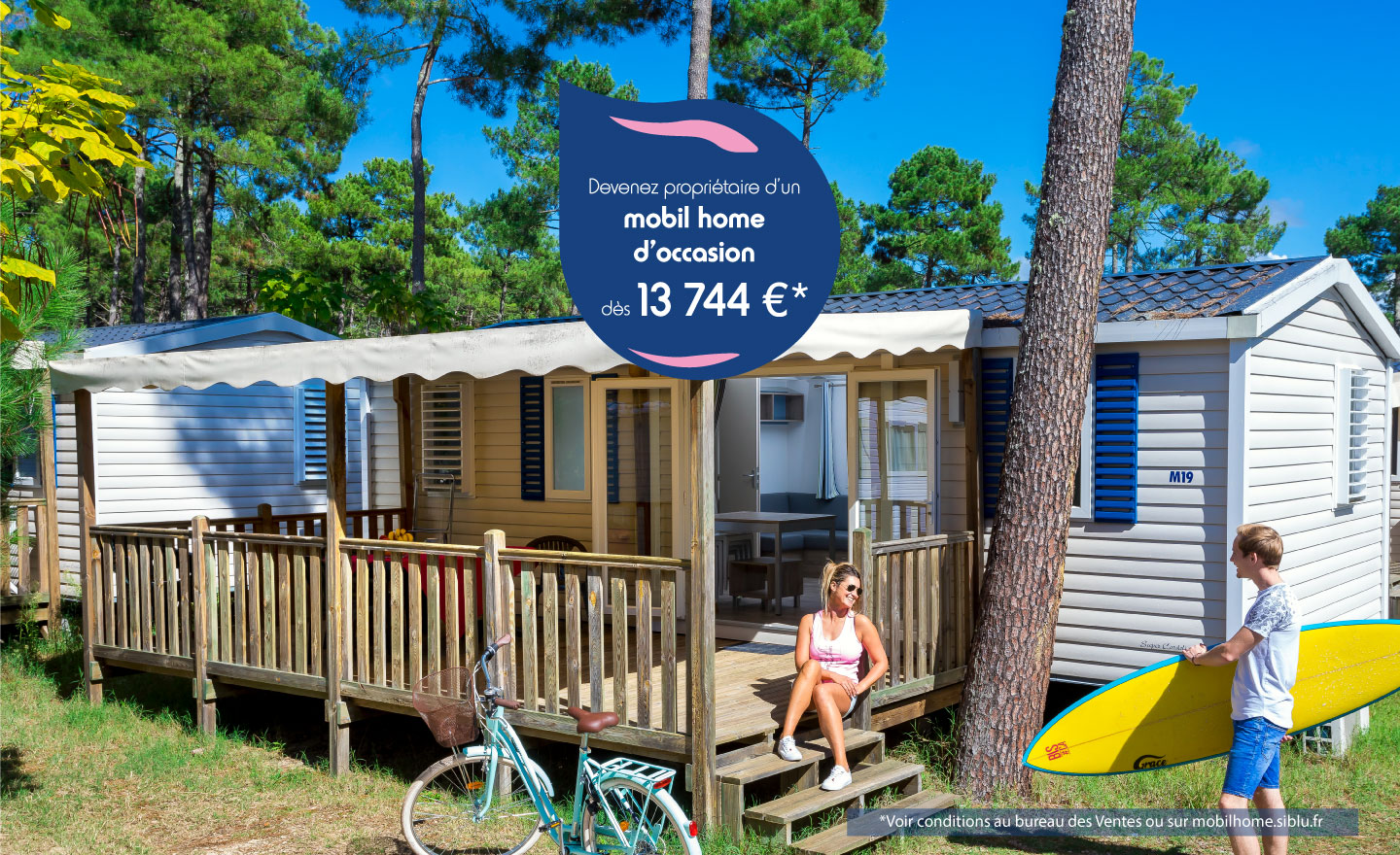 1er prix occasion mobil home à partir de 13 744€