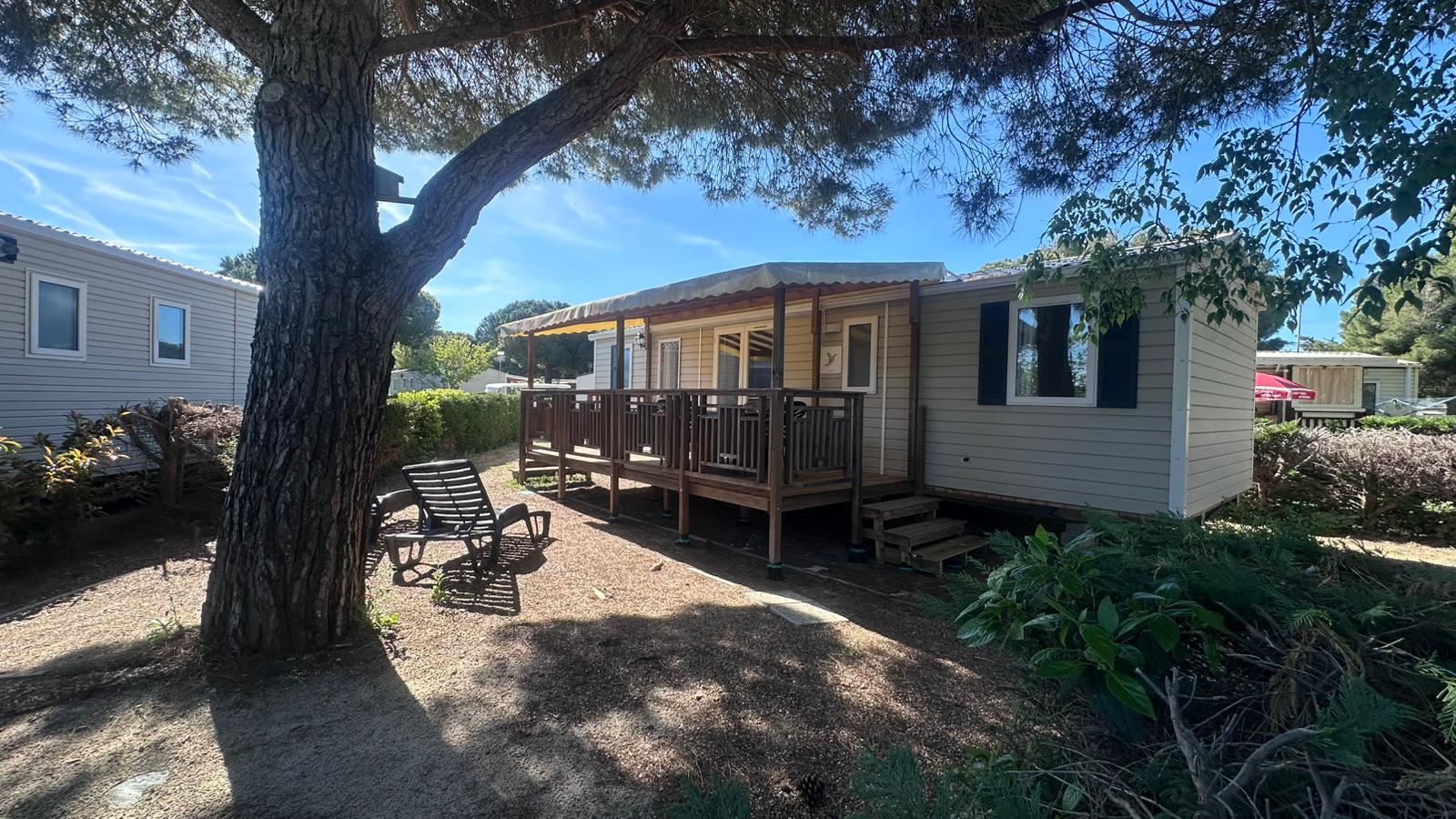 Mobil home d'occasion 40 m2 3 chambres 2 salles de bain