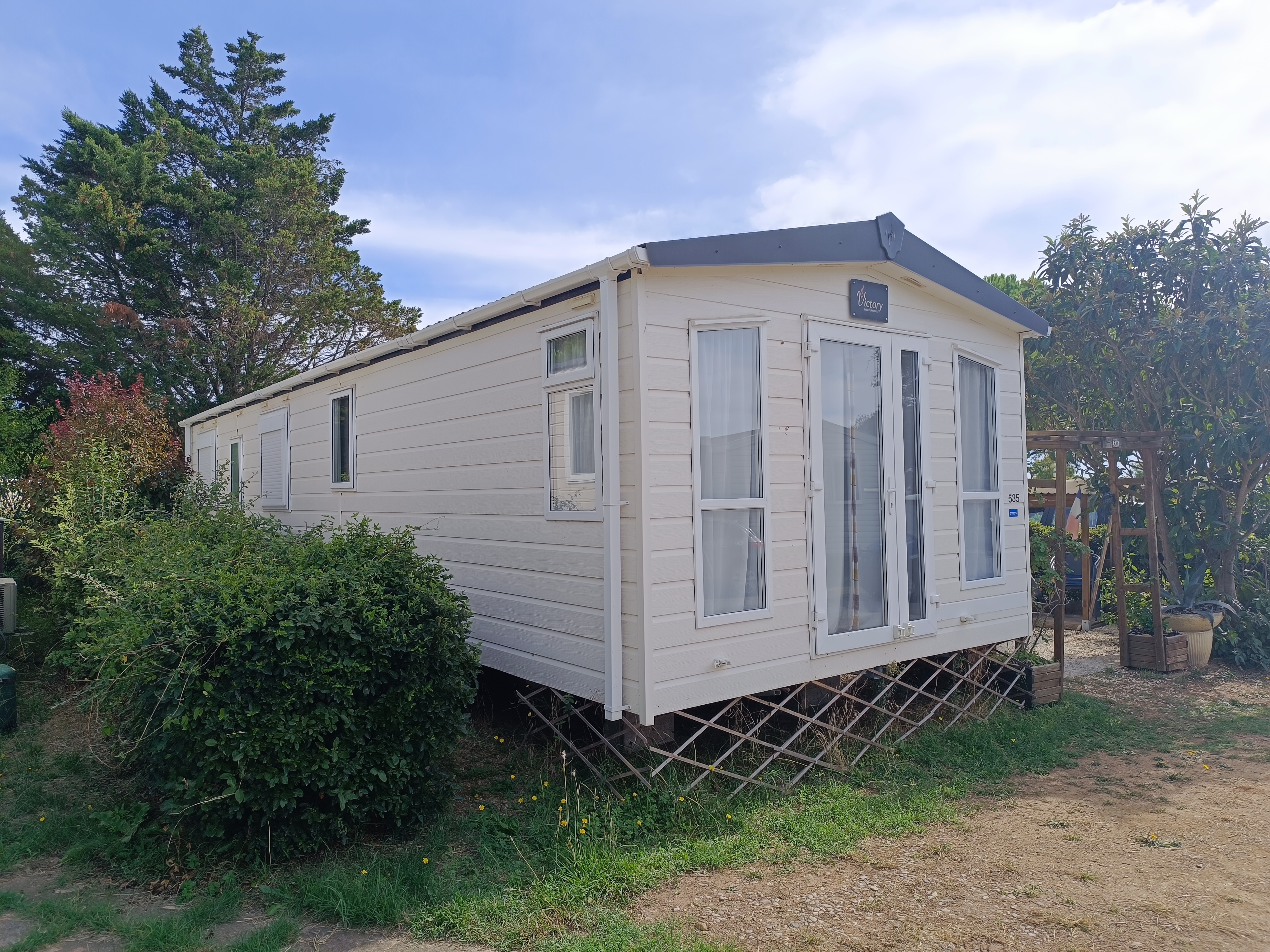 Mobil home Anglais panoramique d'occasion 40 m2 3 chambres