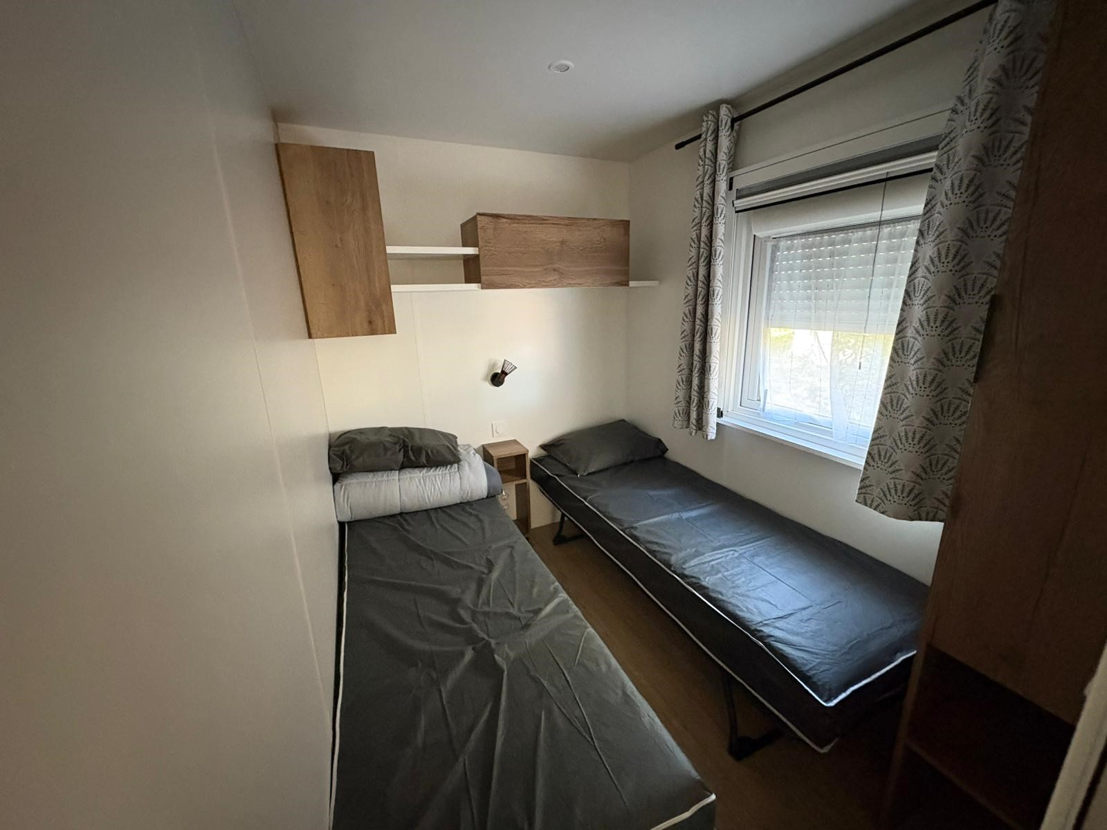 mobil home 40 m2 3 chambres avec dressing