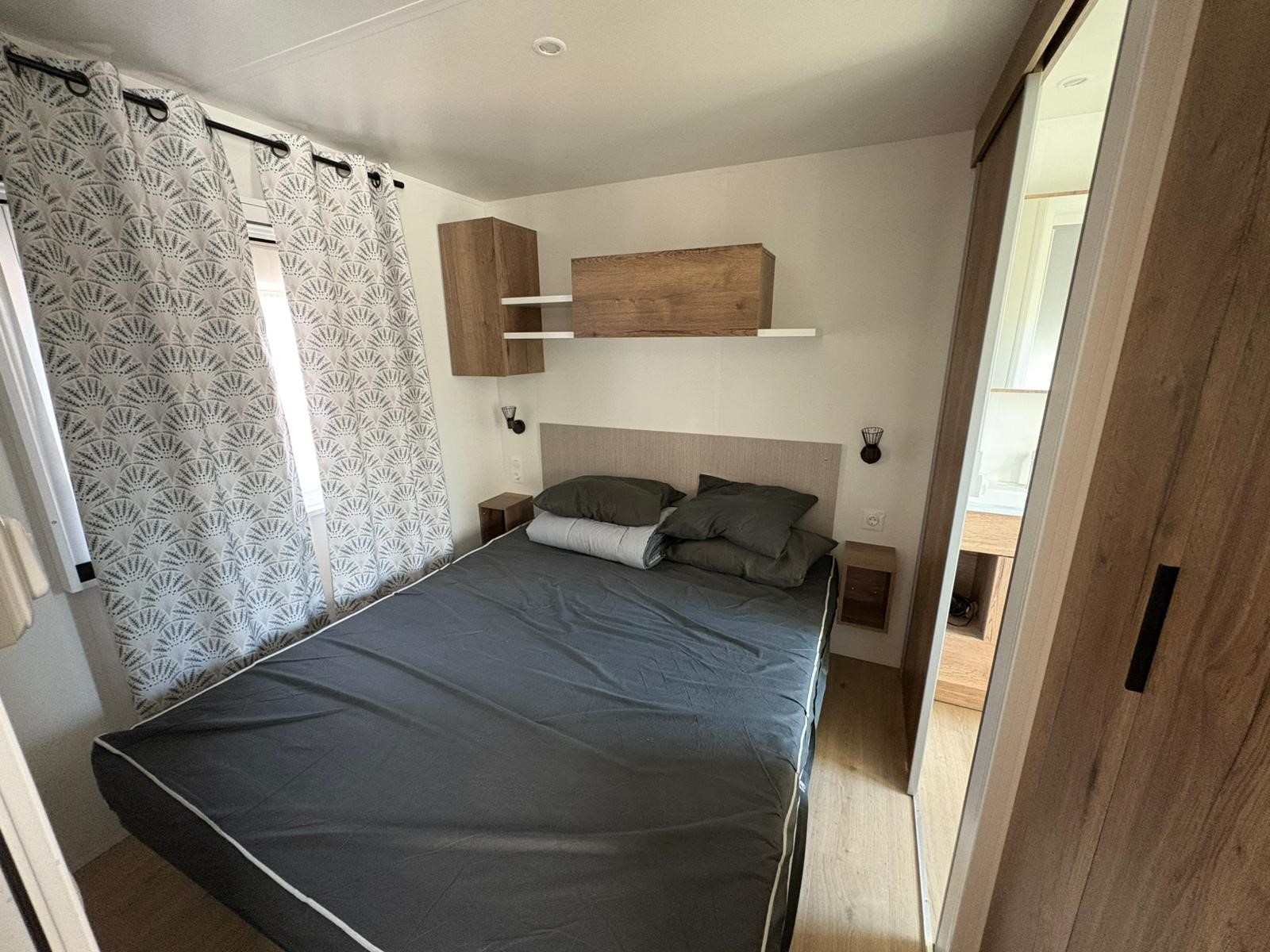 mobil home 40 m2 3 chambres avec dressing