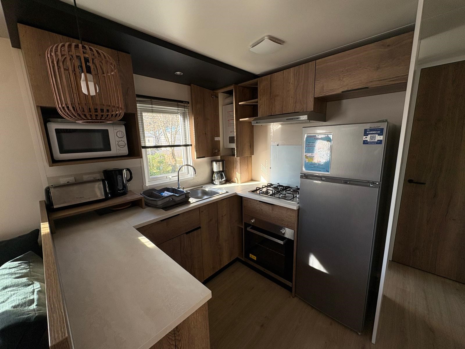 mobil home 40 m2 3 chambres avec dressing