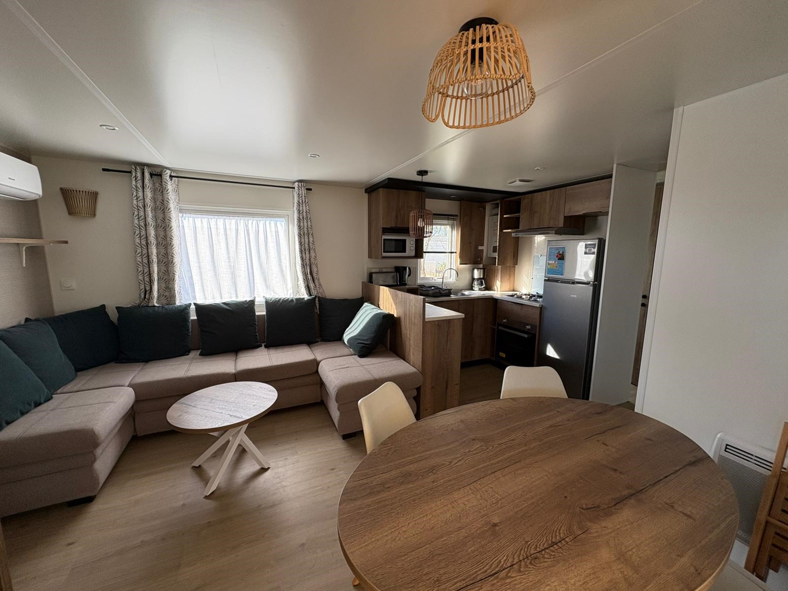 mobil home 40 m2 3 chambres avec dressing