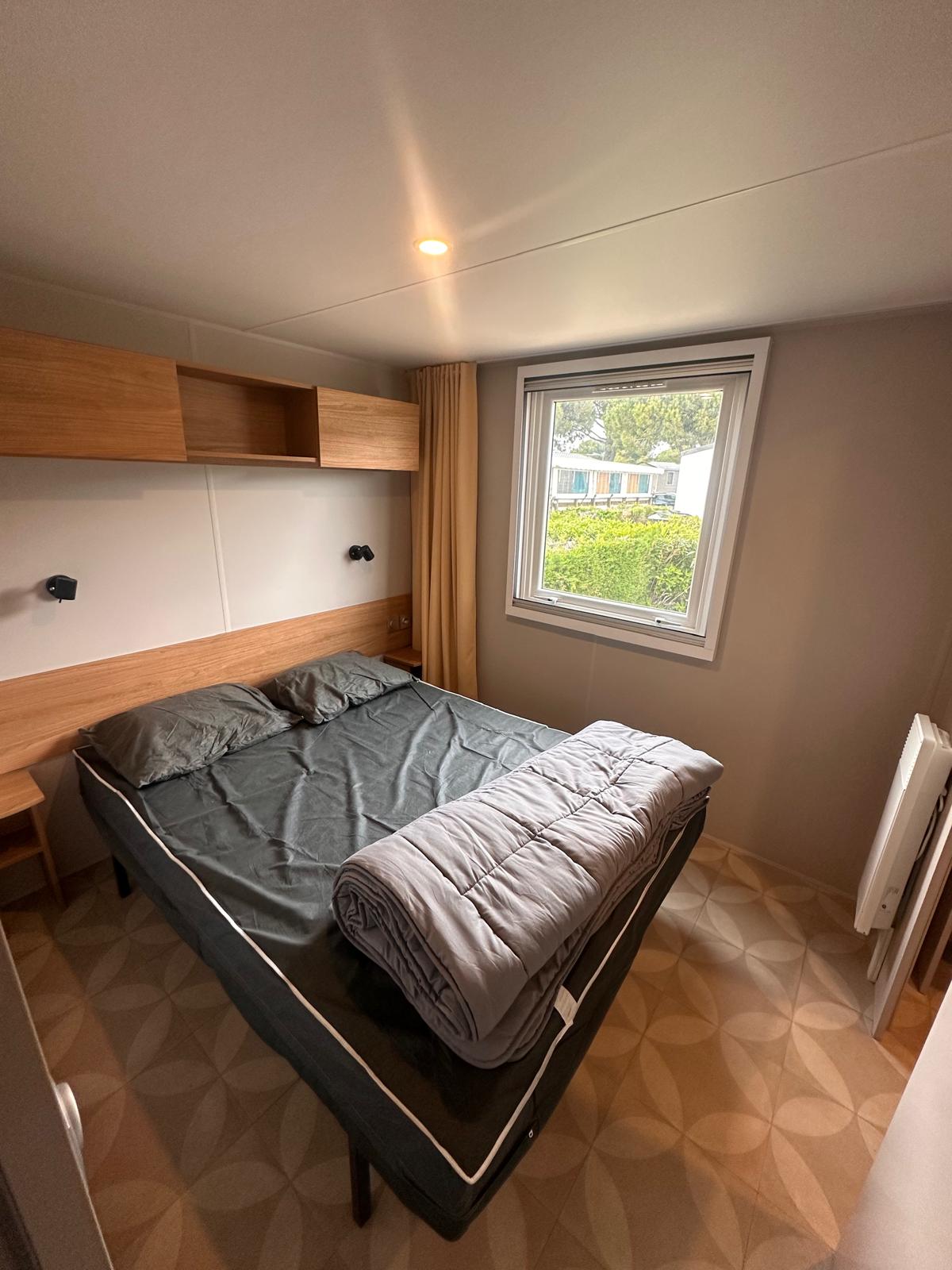 Mobil home d'occasion 40 m2 3 chambres avec dressing
