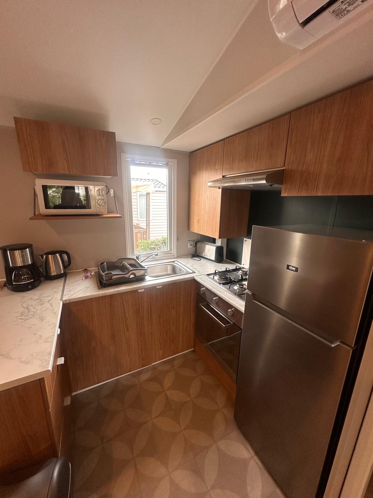 Mobil home d'occasion 40 m2 3 chambres avec dressing