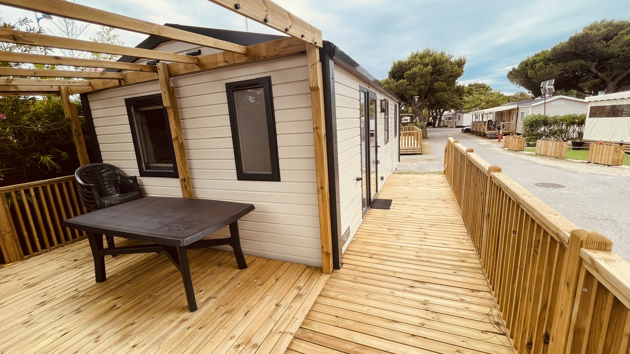 terrasse aménagée