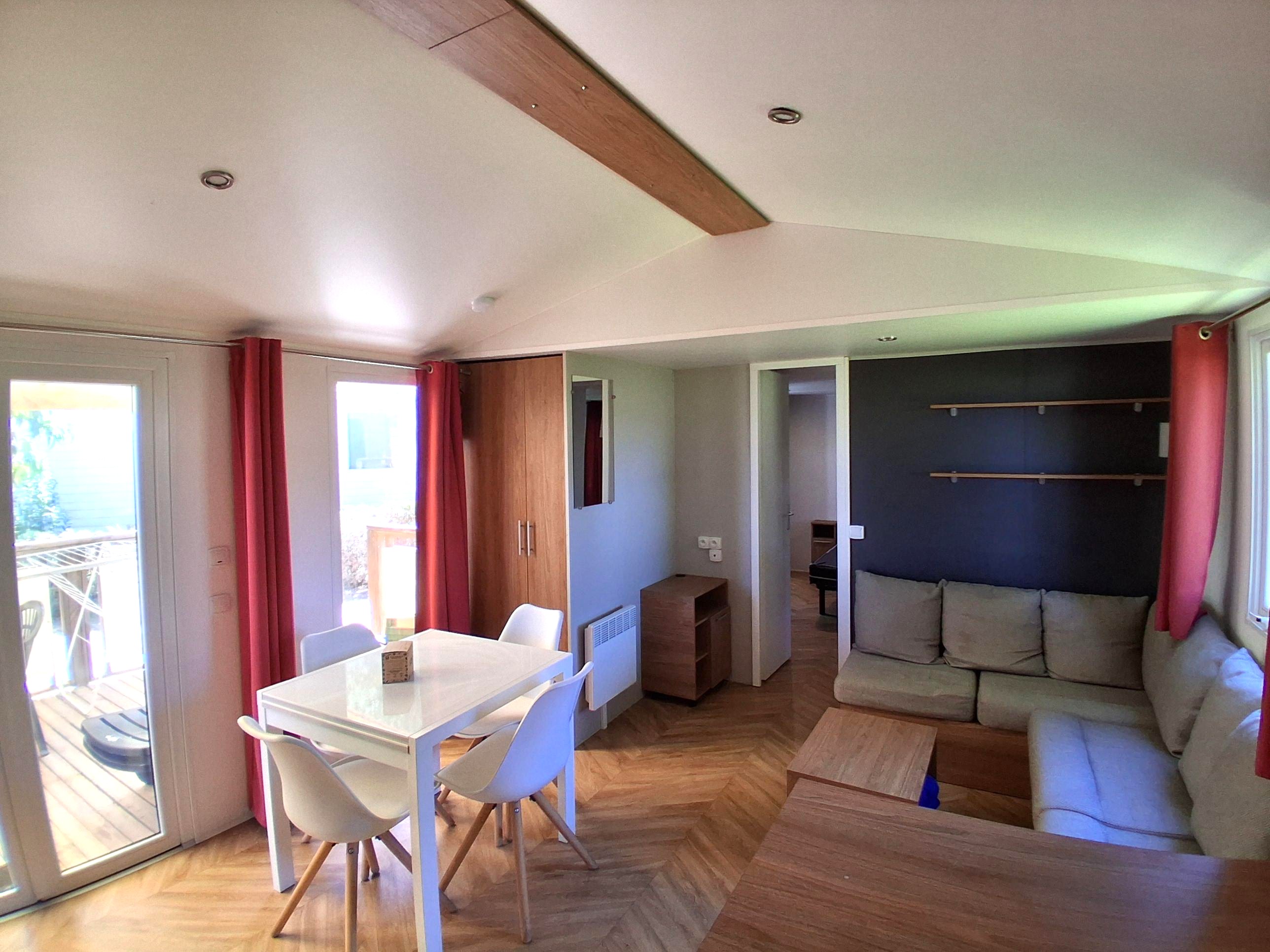 Mobilhome d'occasion 40 m2 2 chambres 2 salles de bain