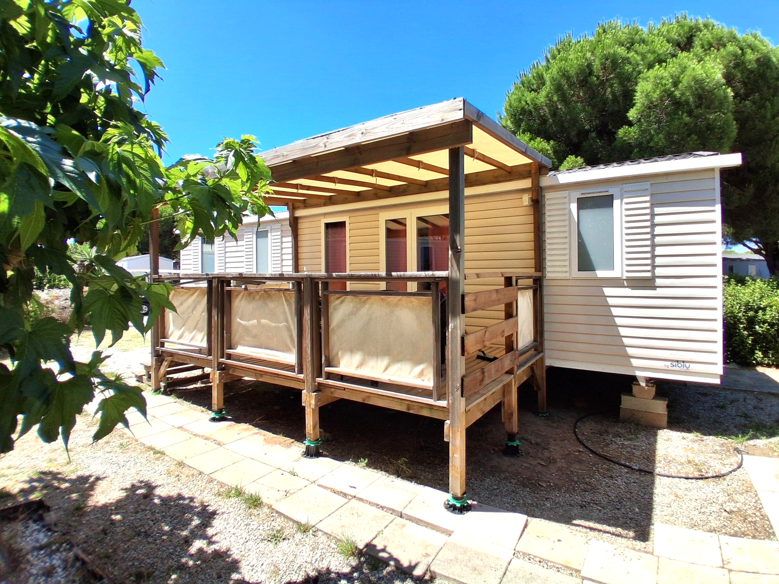 Mobil home d'occasion 40 m2 2 chambres 2 salles de bain
