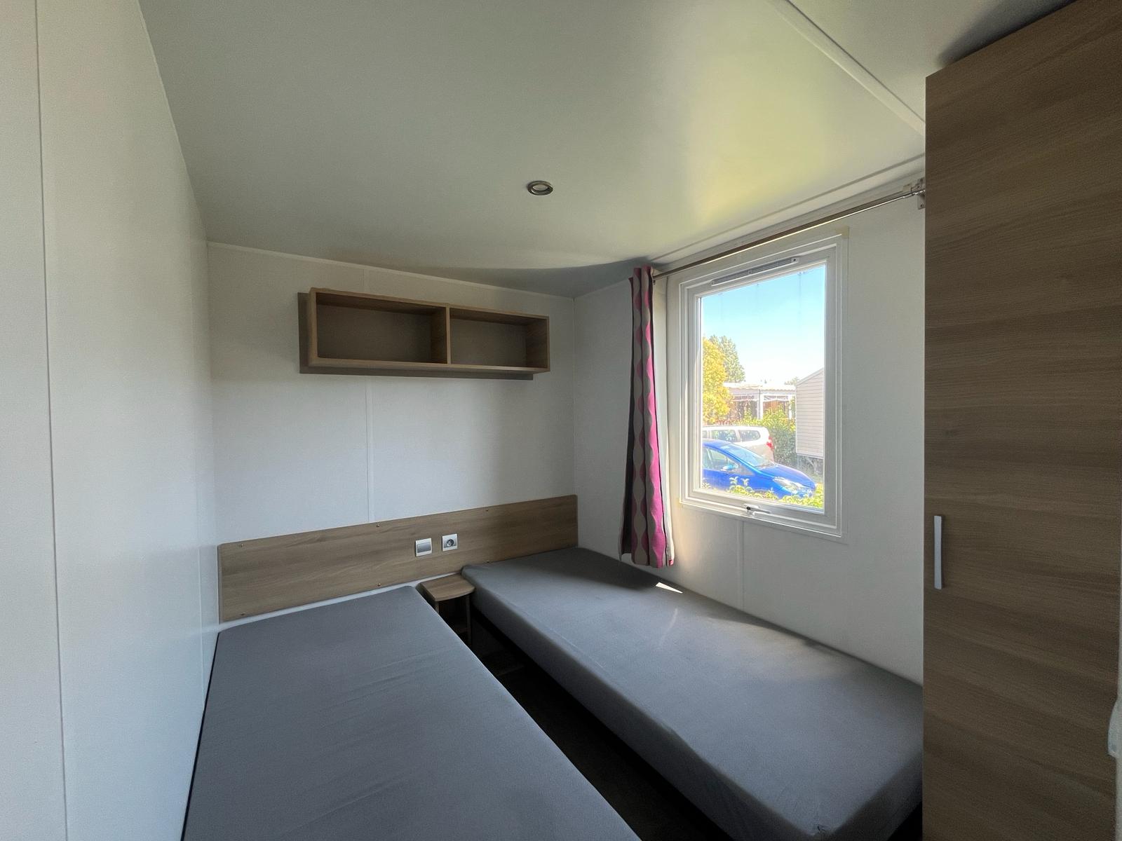 Mobil home d'occasion 40 m2 3 chambres 2 salles de bain