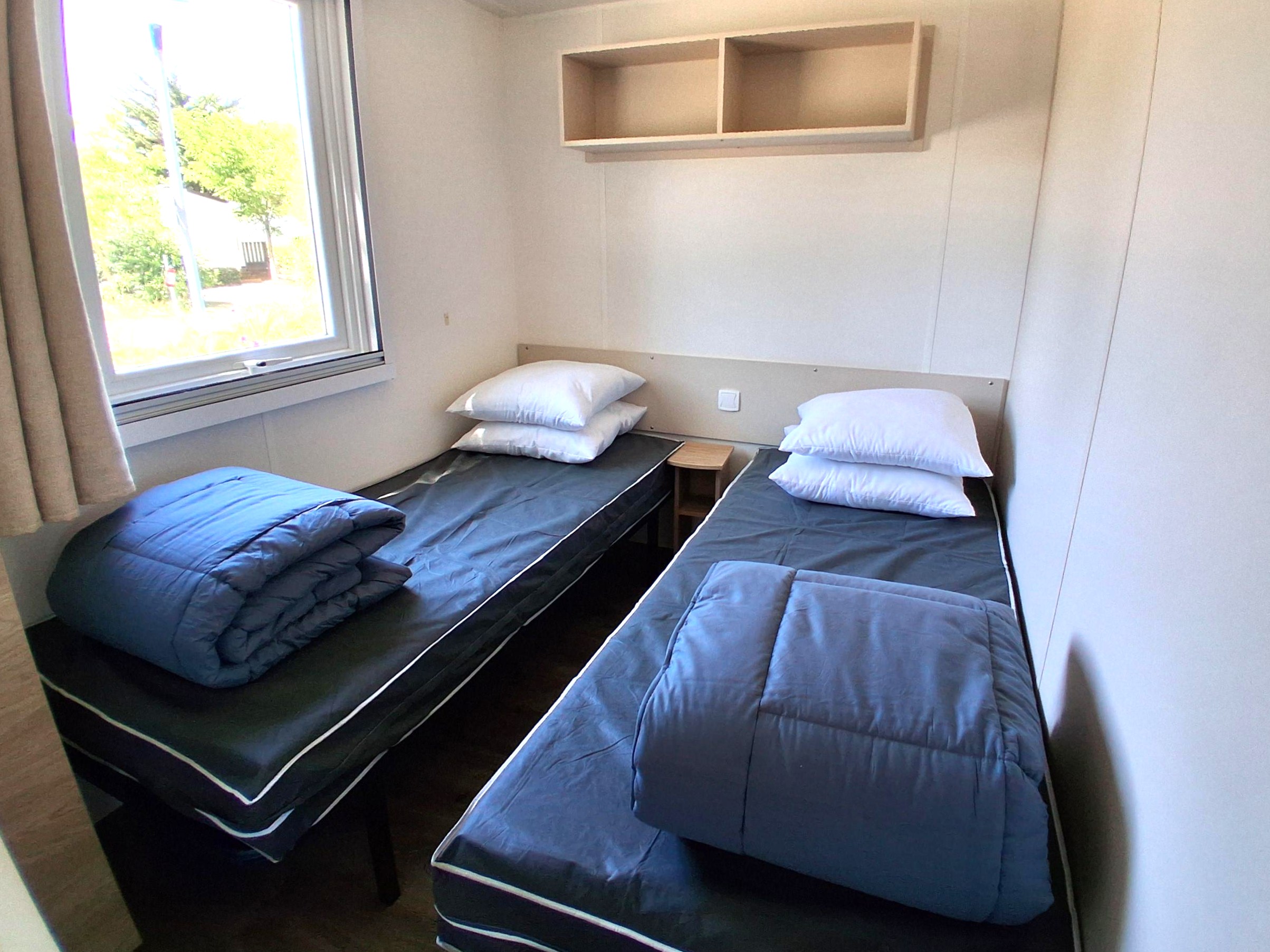 Mobil home 2 chambres IRM Eleganzia 2020 sur emplacement