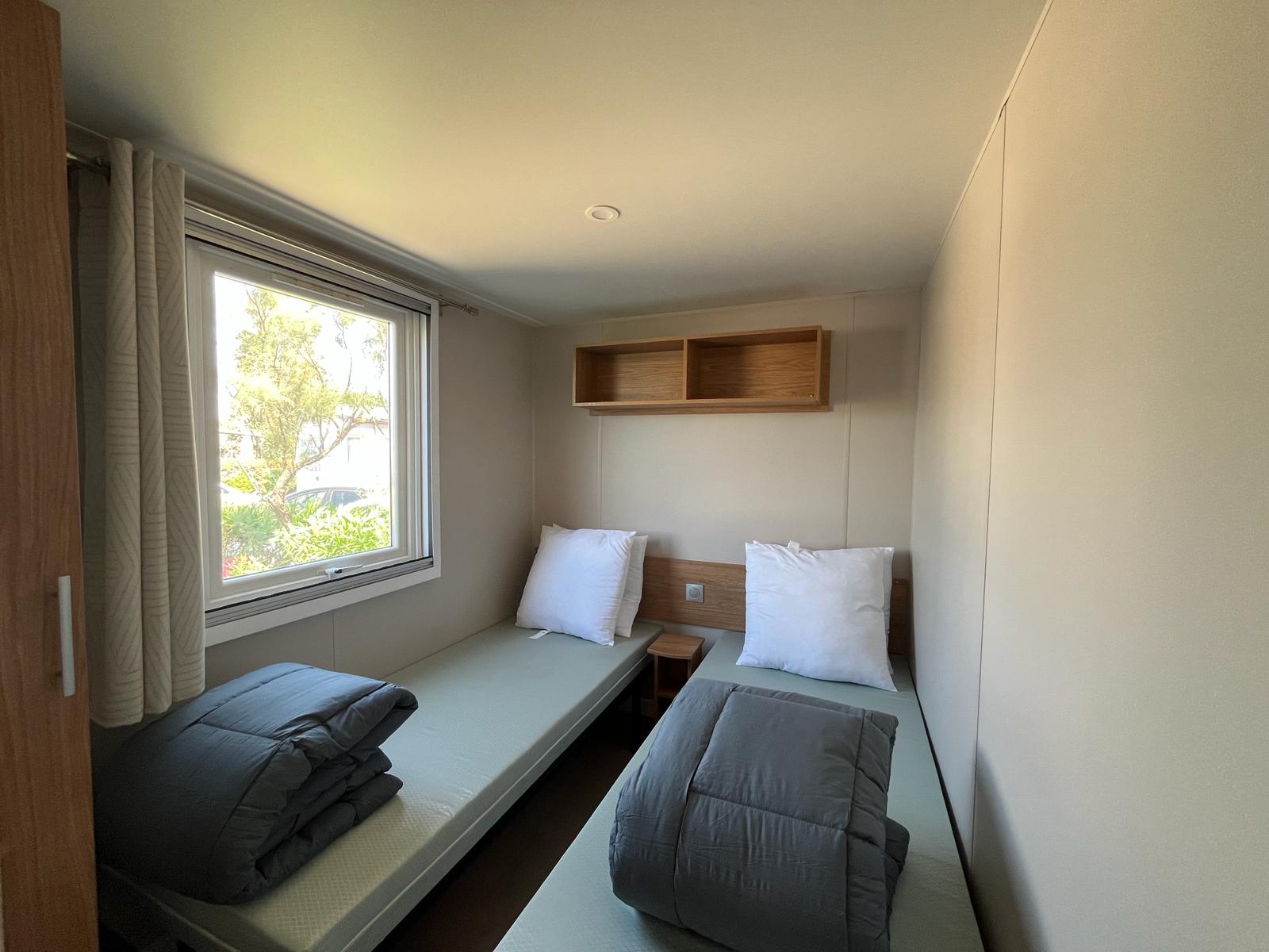 Mobilhome IRM Eleganzia 2023 2 Chambres sur emplacement