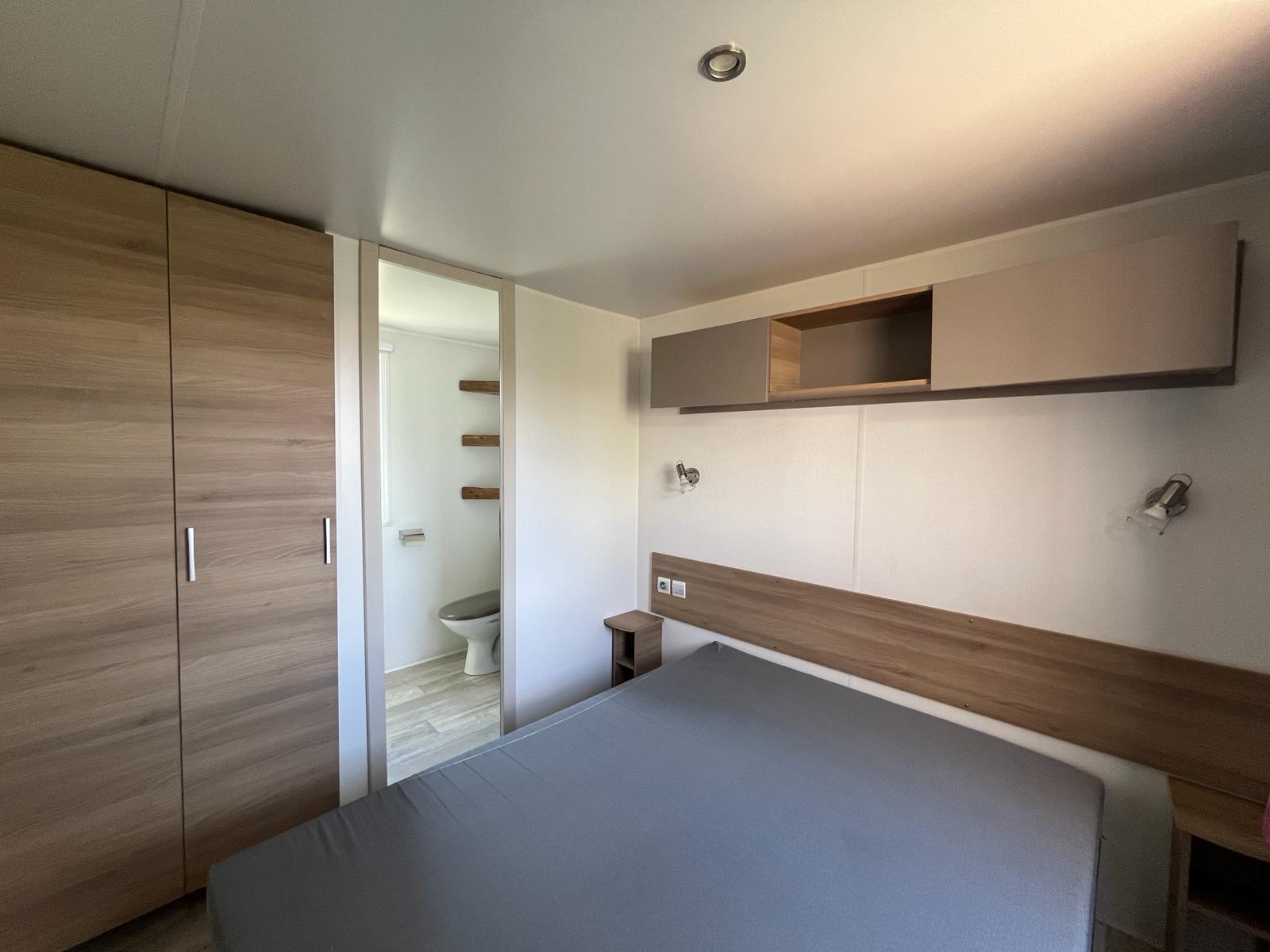Mobil home d'occasion 40 m2 3 chambres 2 salles de bain