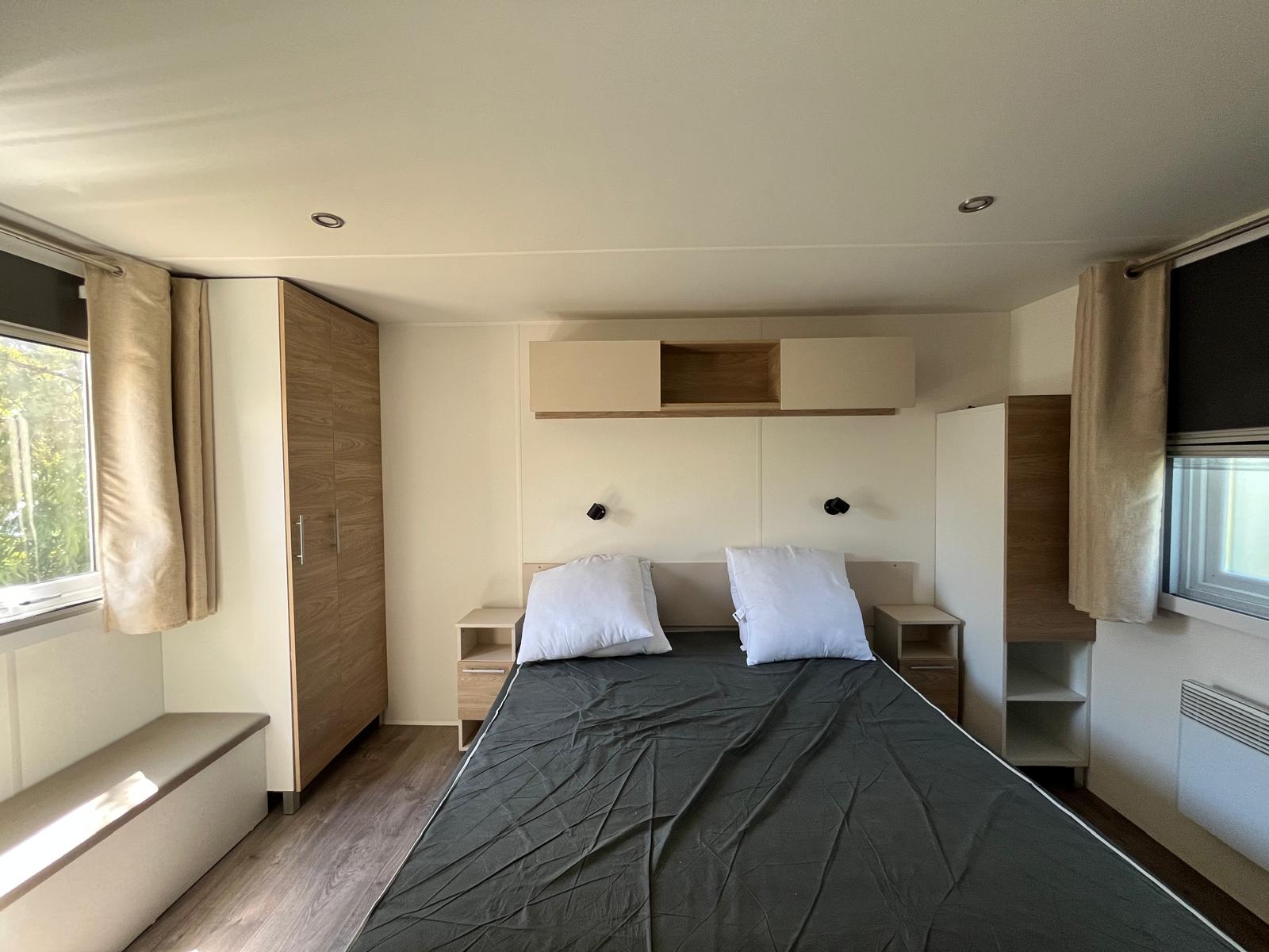 Mobil home d'occasion 40 m2 2 chambres 2 salles de bain