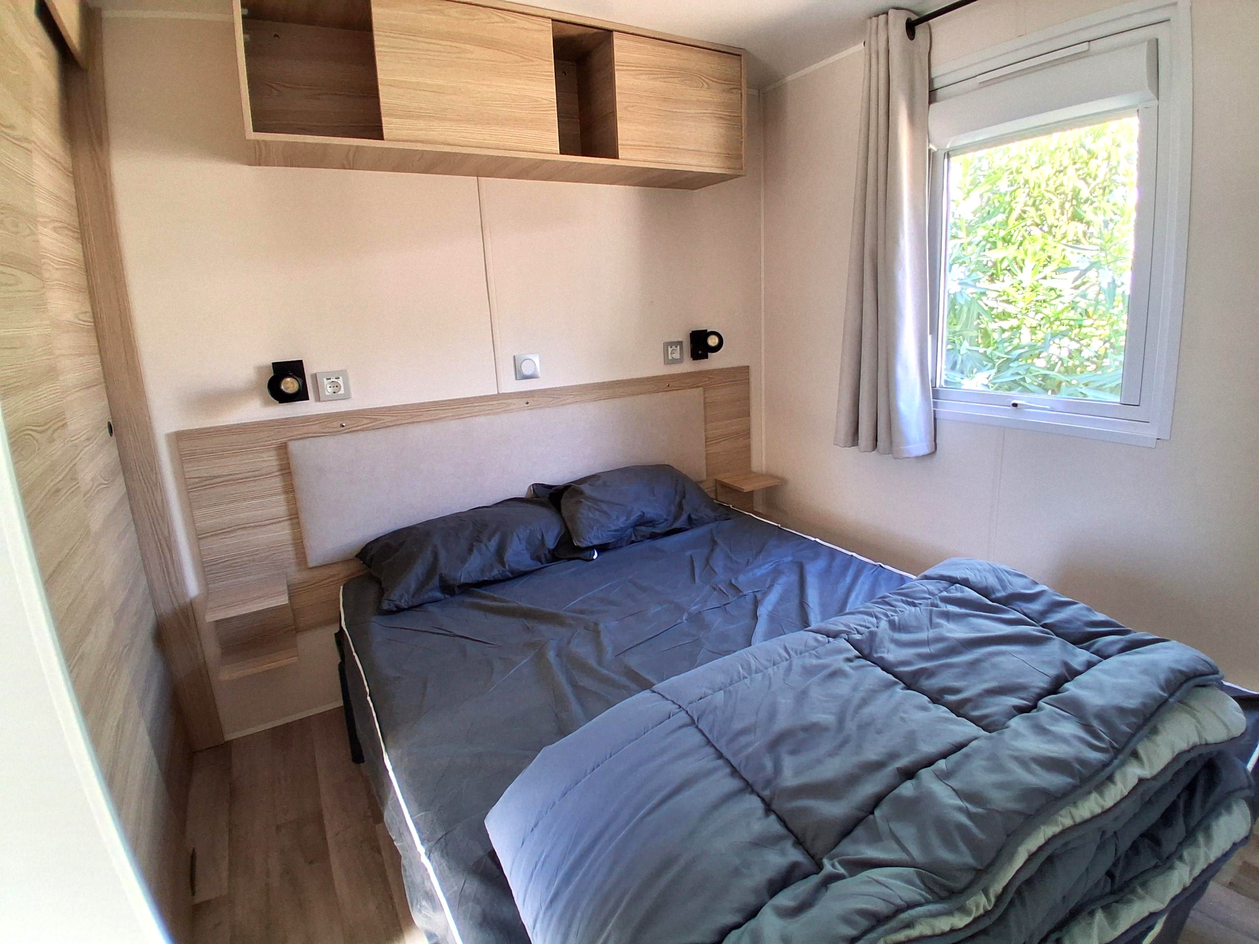 Mobil home d'occasion 40 m2 3 chambres 2 salles de bain