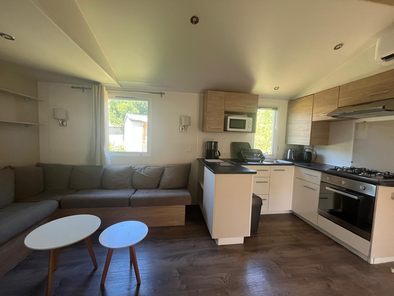 Mobil home d'occasion 40 m2 2 chambres 2 salles de bain