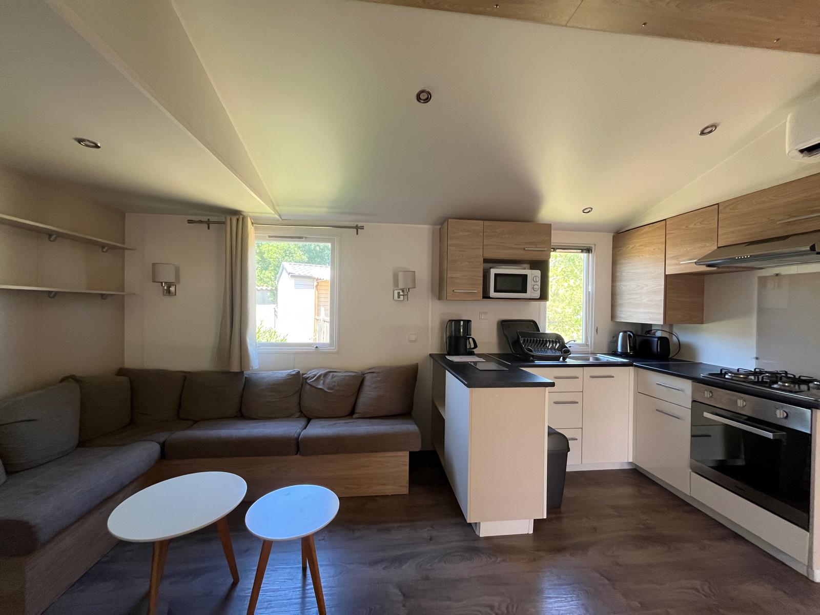 Mobil home d'occasion 40 m2 2 chambres 2 salles de bain