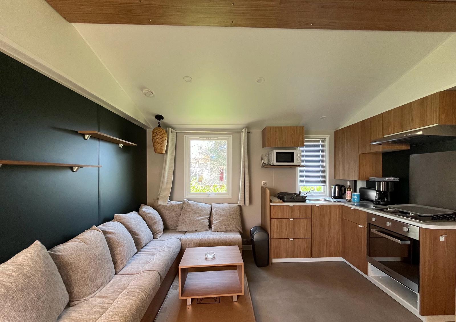 Mobilhome IRM Eleganzia 2023 2 Chambres sur emplacement