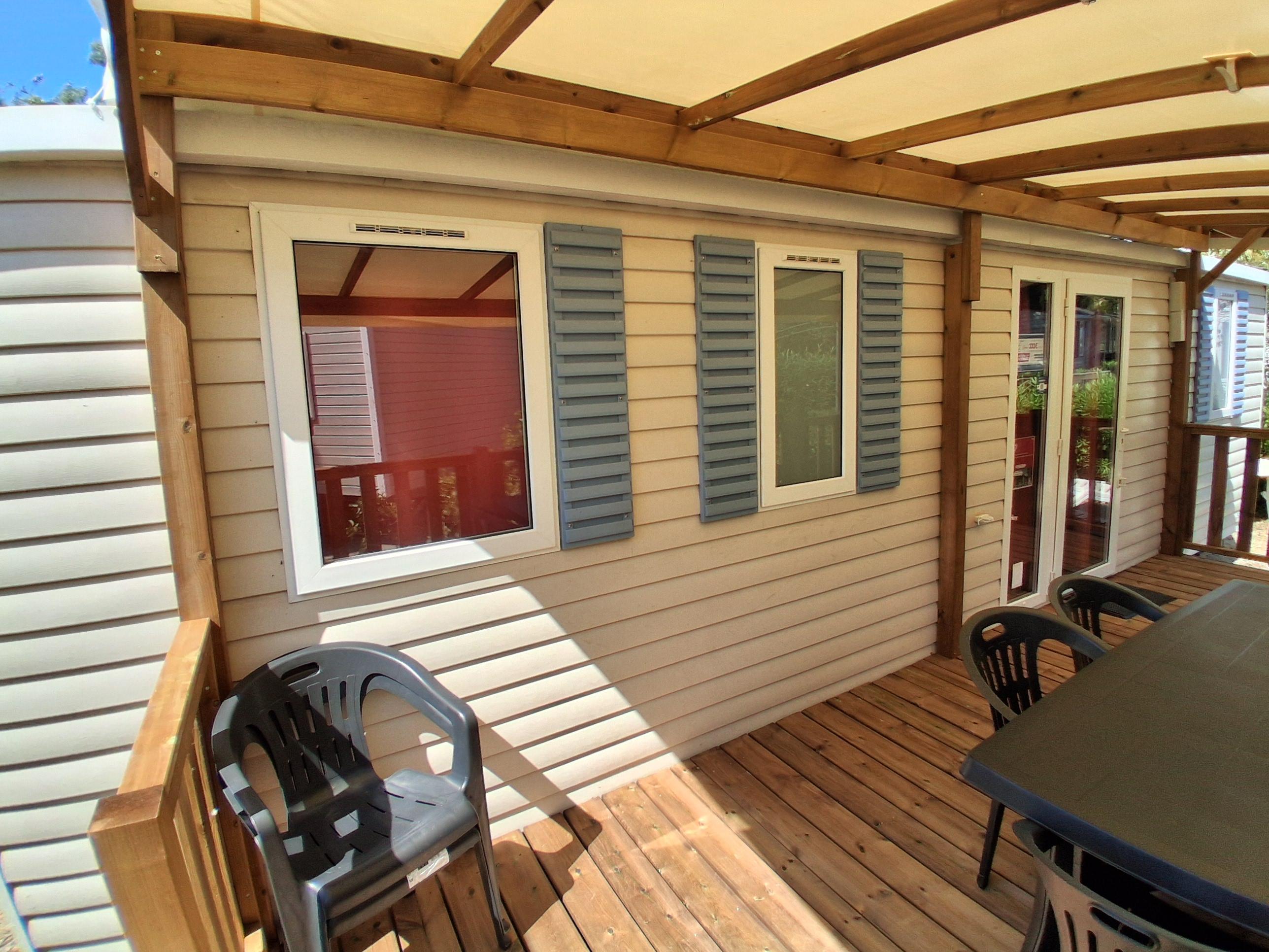 Mobil home d'occasion 36 m2 3 chambres 