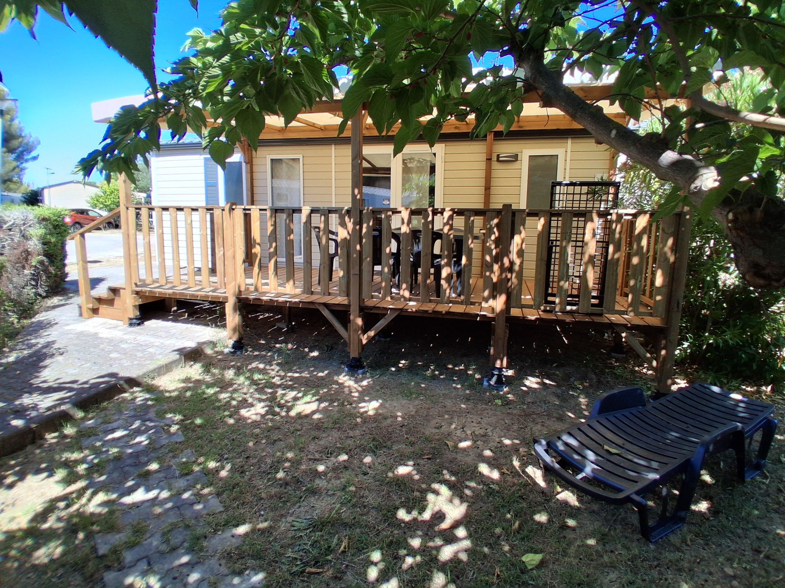 Mobil home d'occasion 40 m2 3 chambres 2 salles de bain