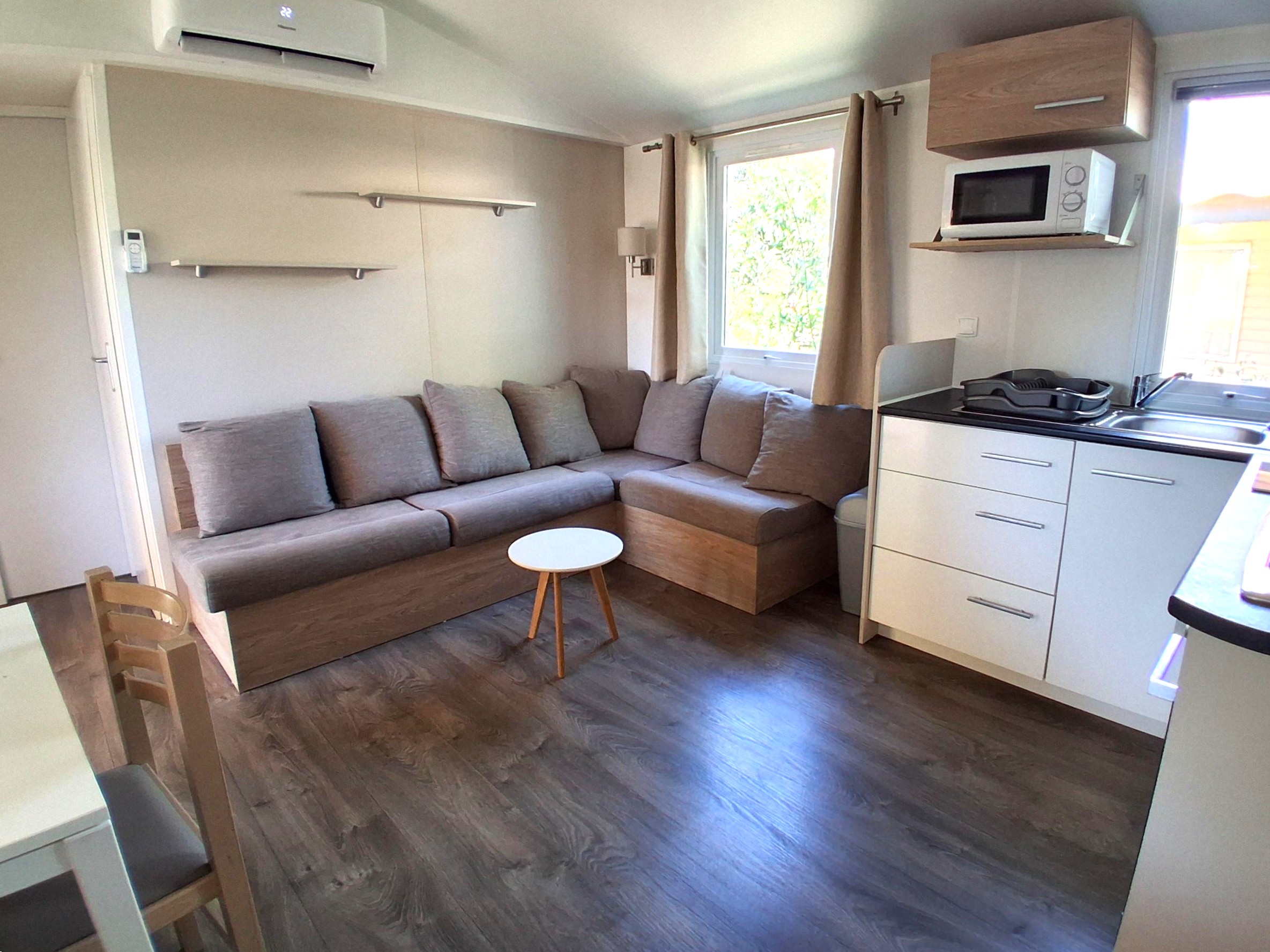 Mobil home 2 chambres IRM Eleganzia 2020 sur emplacement