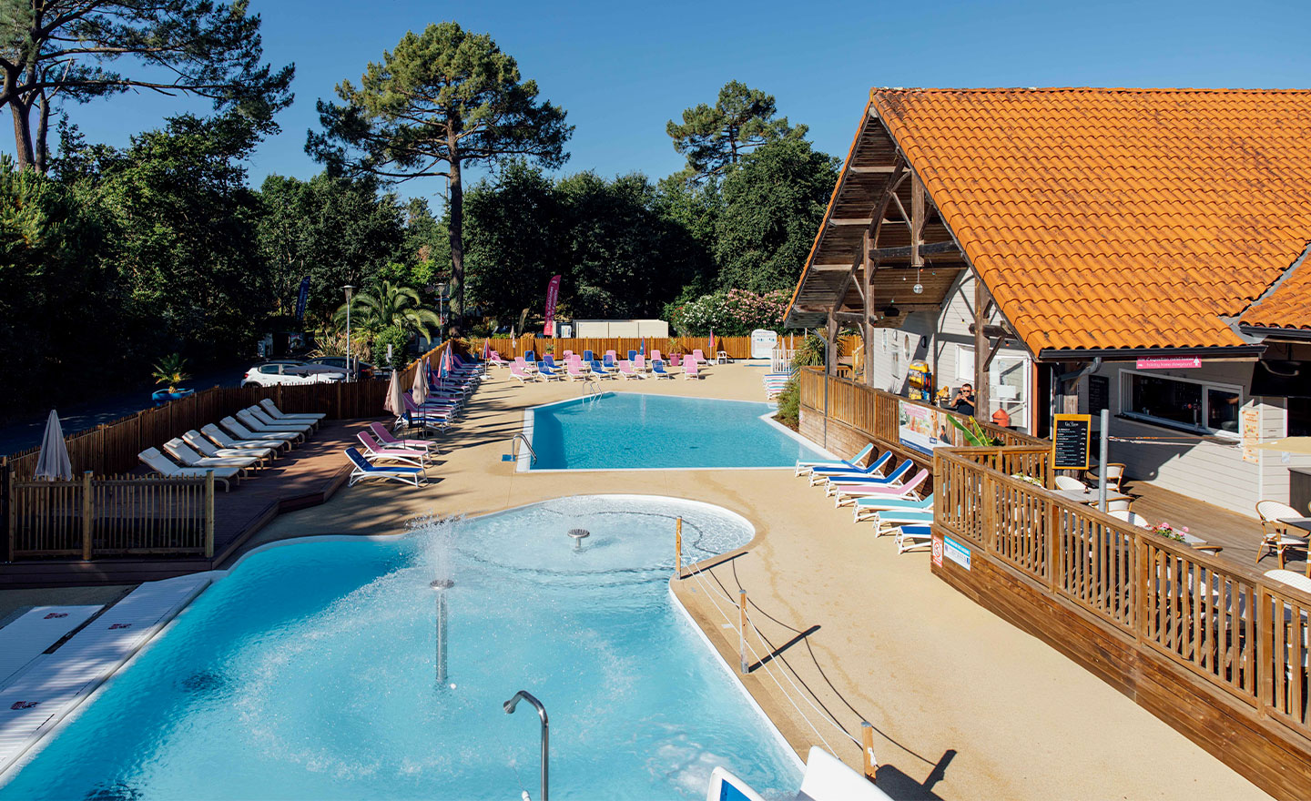 Piscine du camping Siblu le Domaine de Soulac