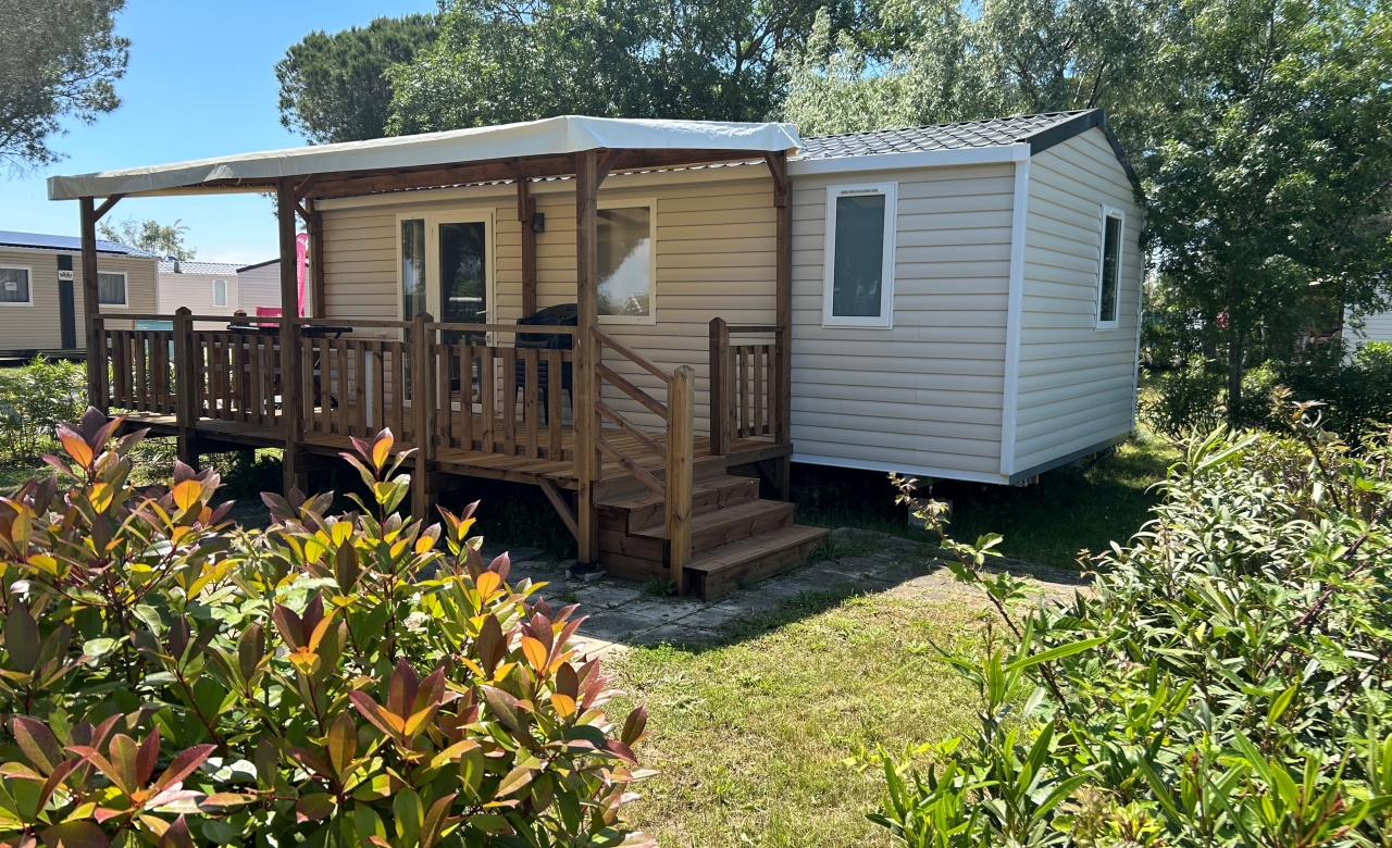 Mobilhome IRM Eleganzia 2024 sur emplacement