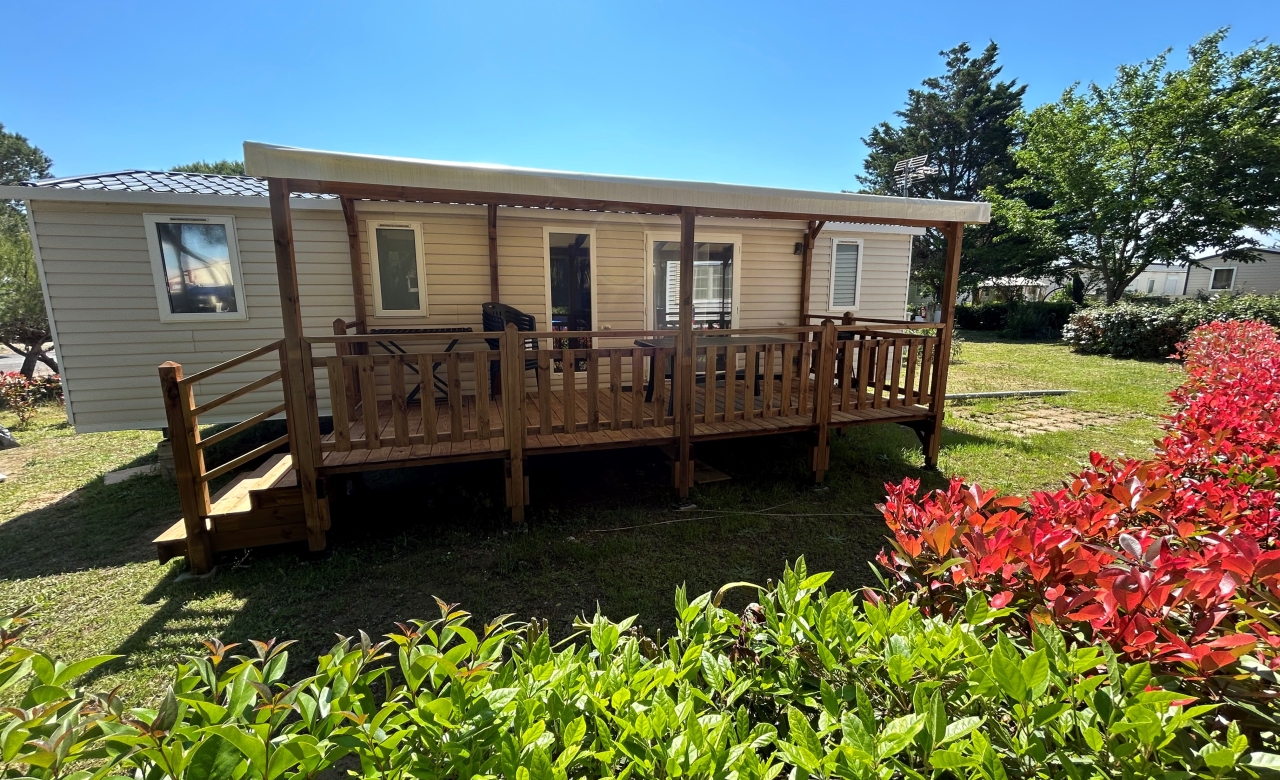 Mobilhome d'occasion 40 m2 3 chambres 2 salles de bain