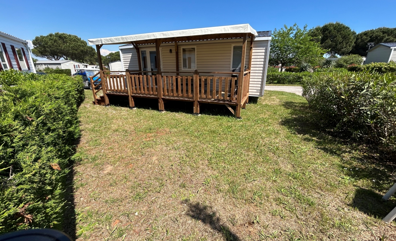 Mobilhome IRM Eleganzia 2024 sur emplacement