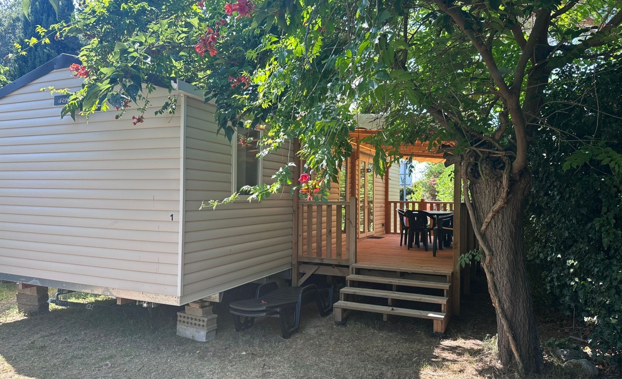 MOBILHOME 3 CHAMBRES SUR EMPLACEMENT