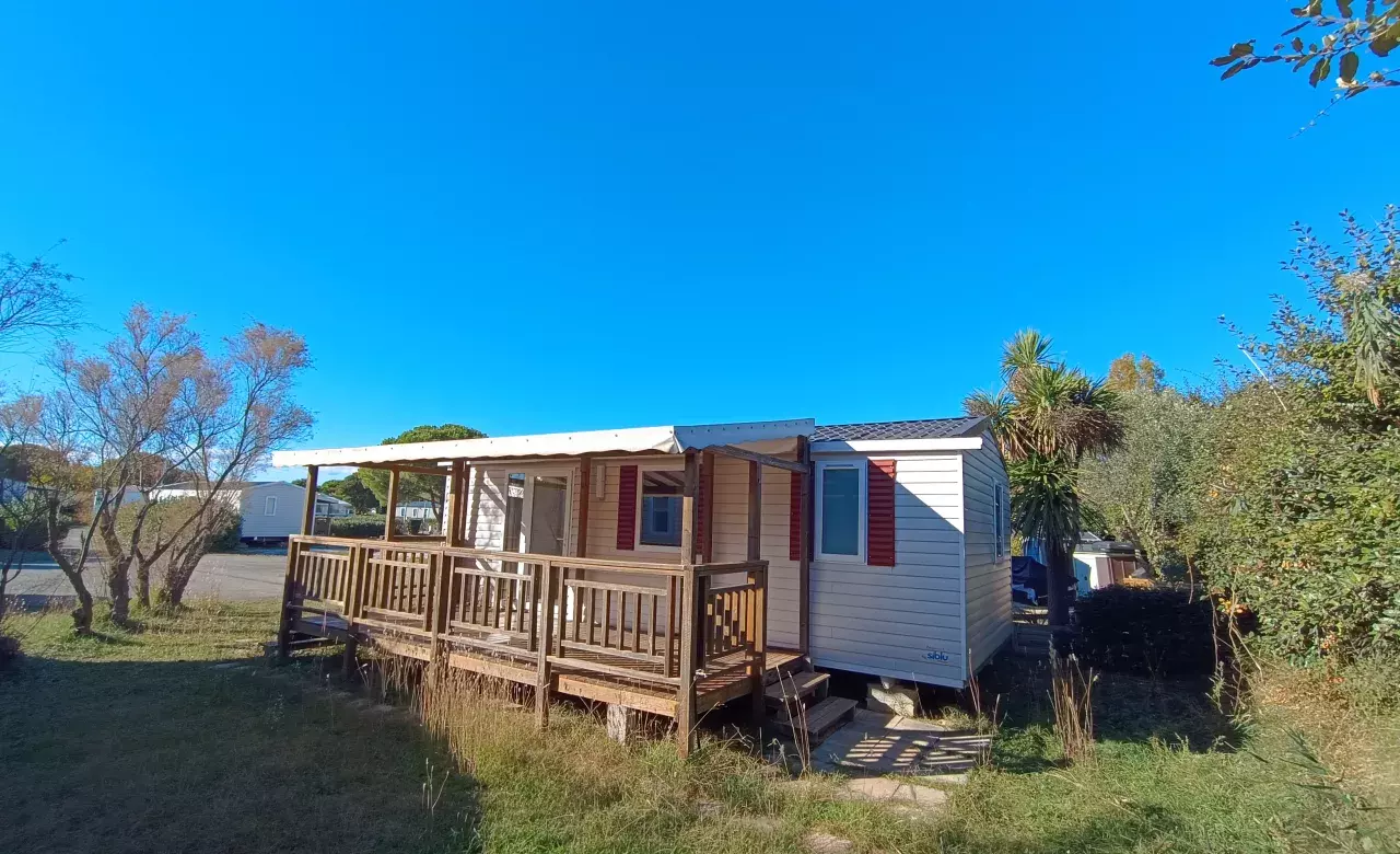 ELEGANZIA 2021 2chambres sur emplacement