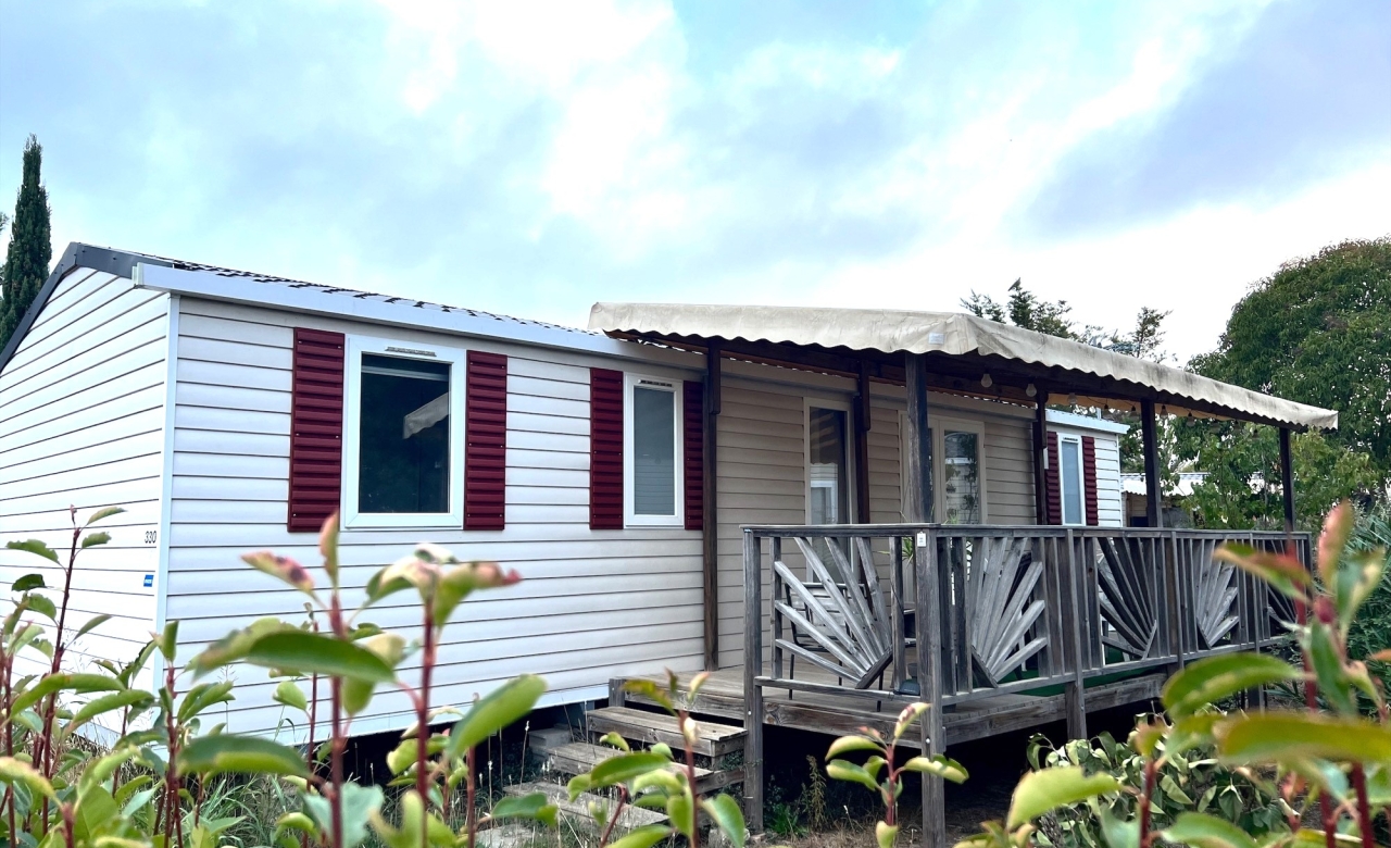 Mobilhome d'occasion 40 m2 3 chambres 2 salles de bain