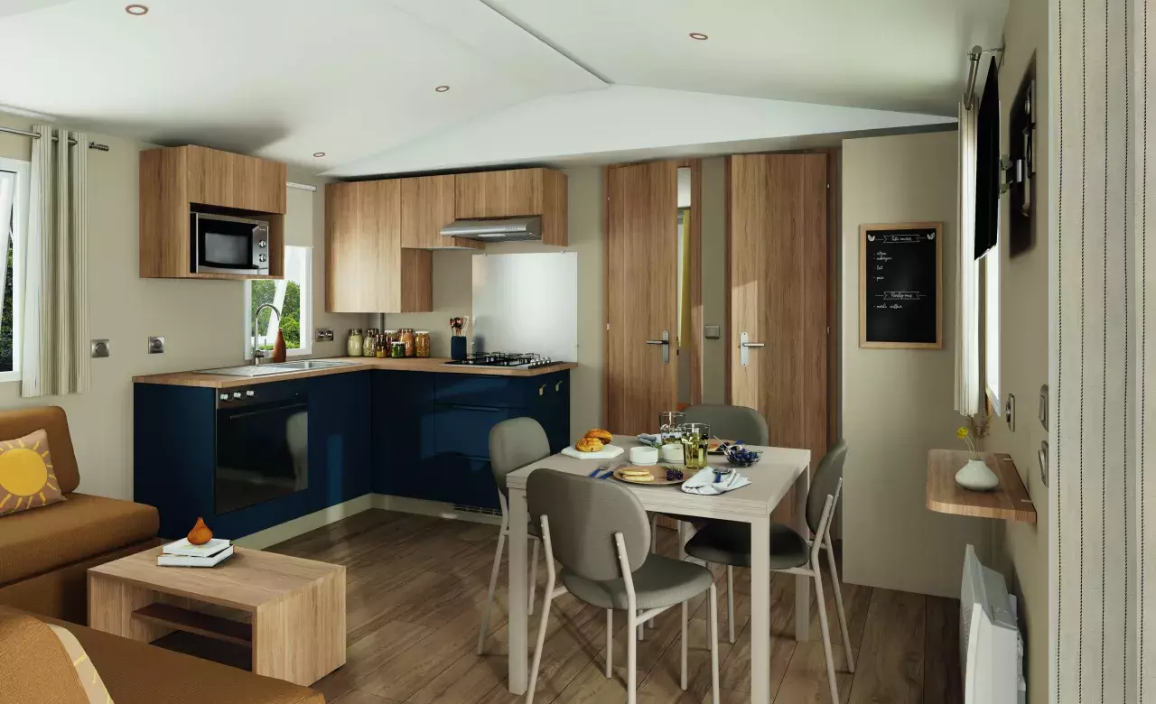 Salon moderne spacieux et lumineux