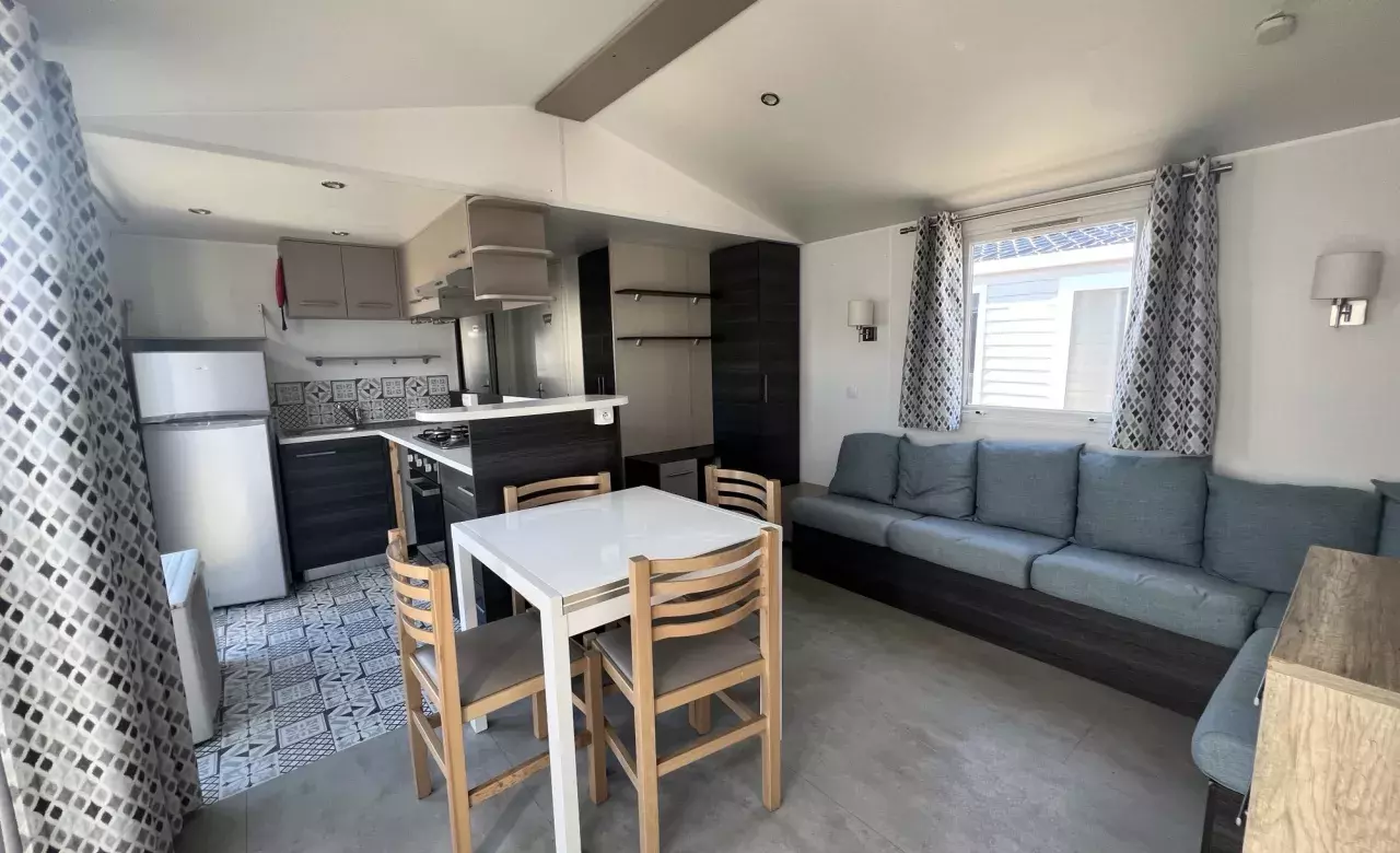Mobilhome d'occasion 40 m2 3 chambres 2 salles de bain