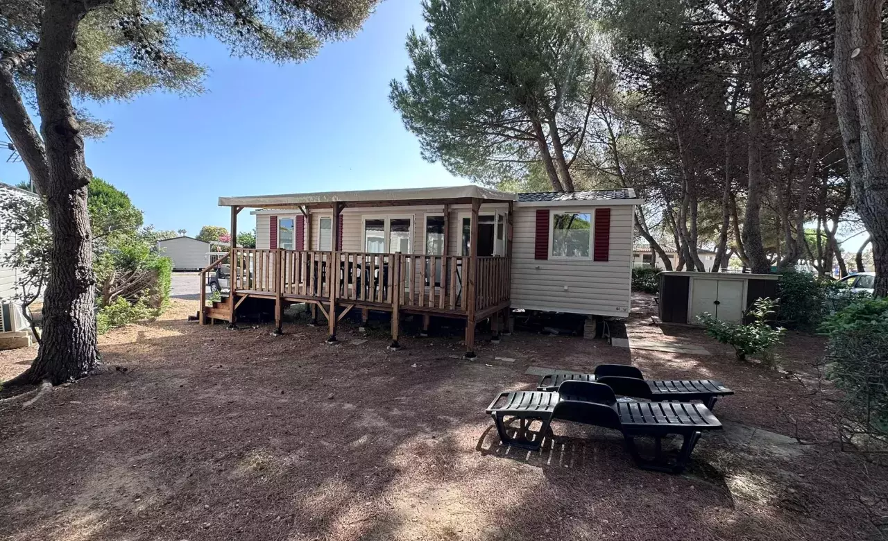 Mobil home d'occasion 40 m2 3 chambres 2 salles de bain