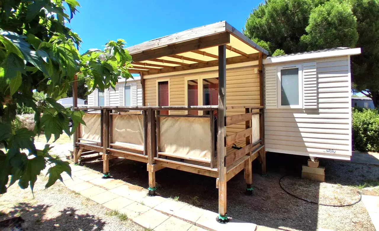 Mobil home d'occasion 40 m2 2 chambres 2 salles de bain