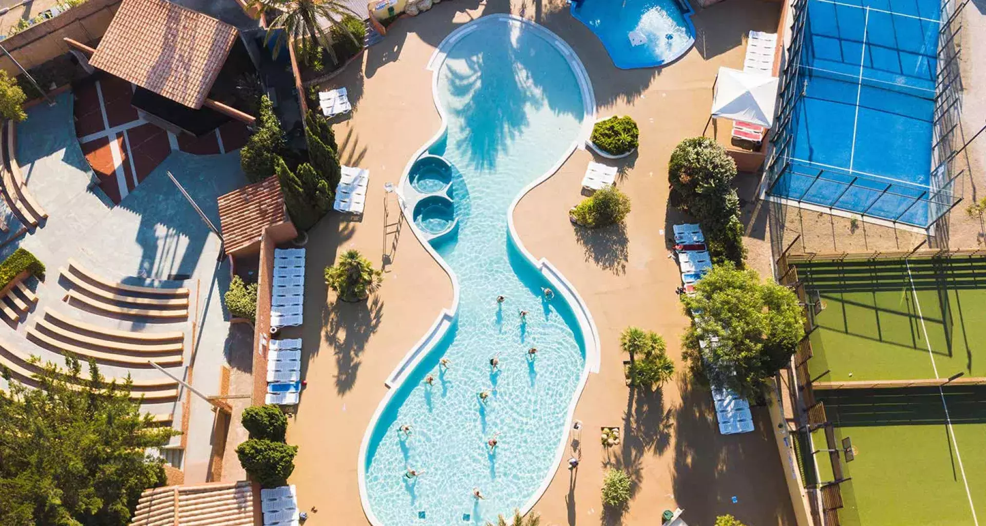 Piscine au mar Estang