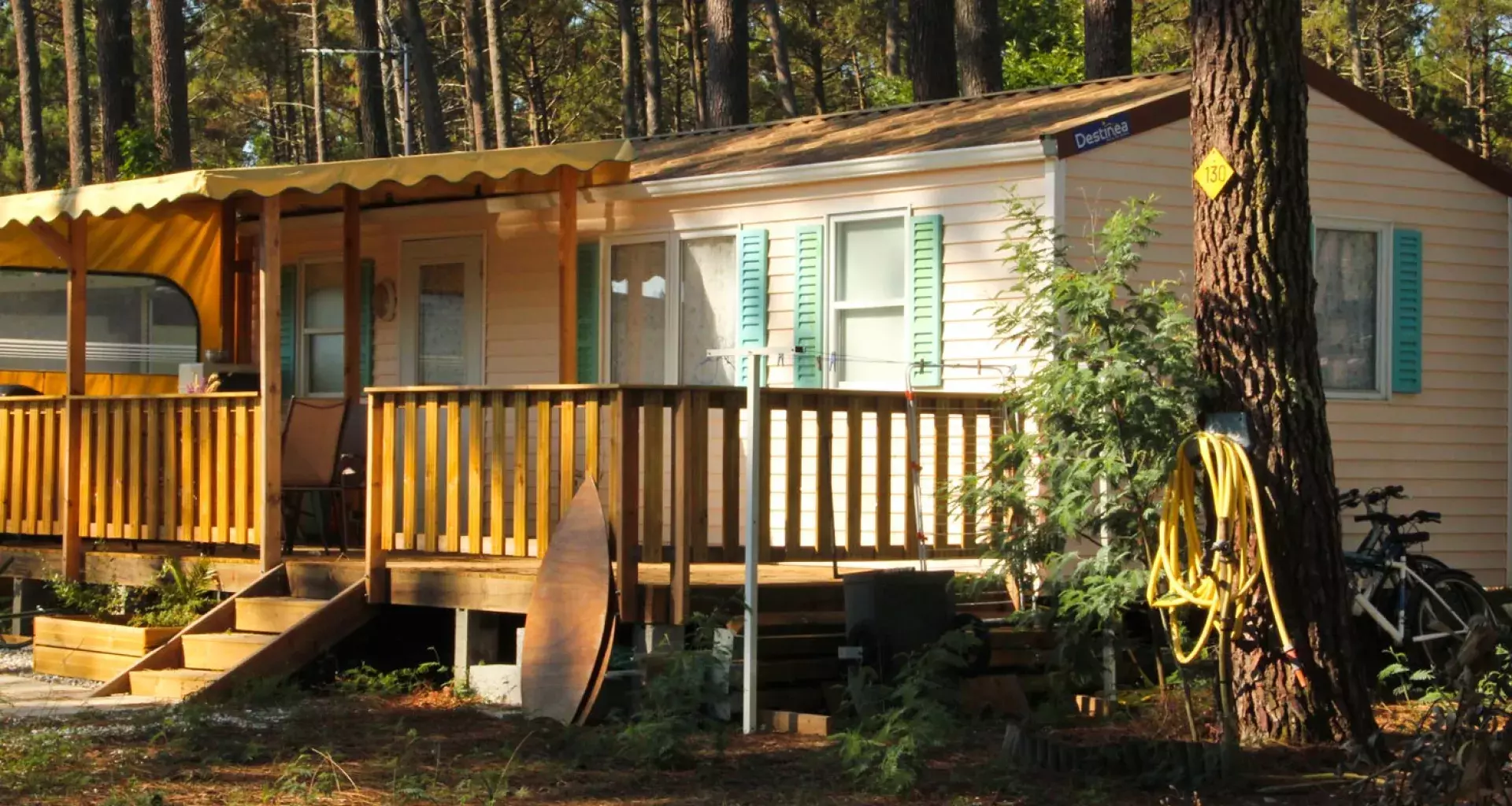 mobil home dunes de contis