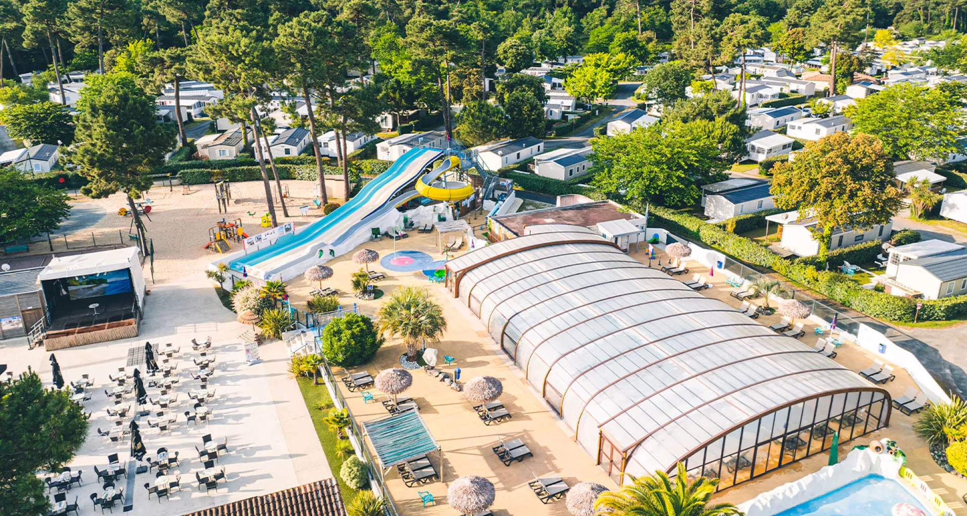 La Pignade - Charente Maritime - Camping 4 étoiles - Vue Drone 