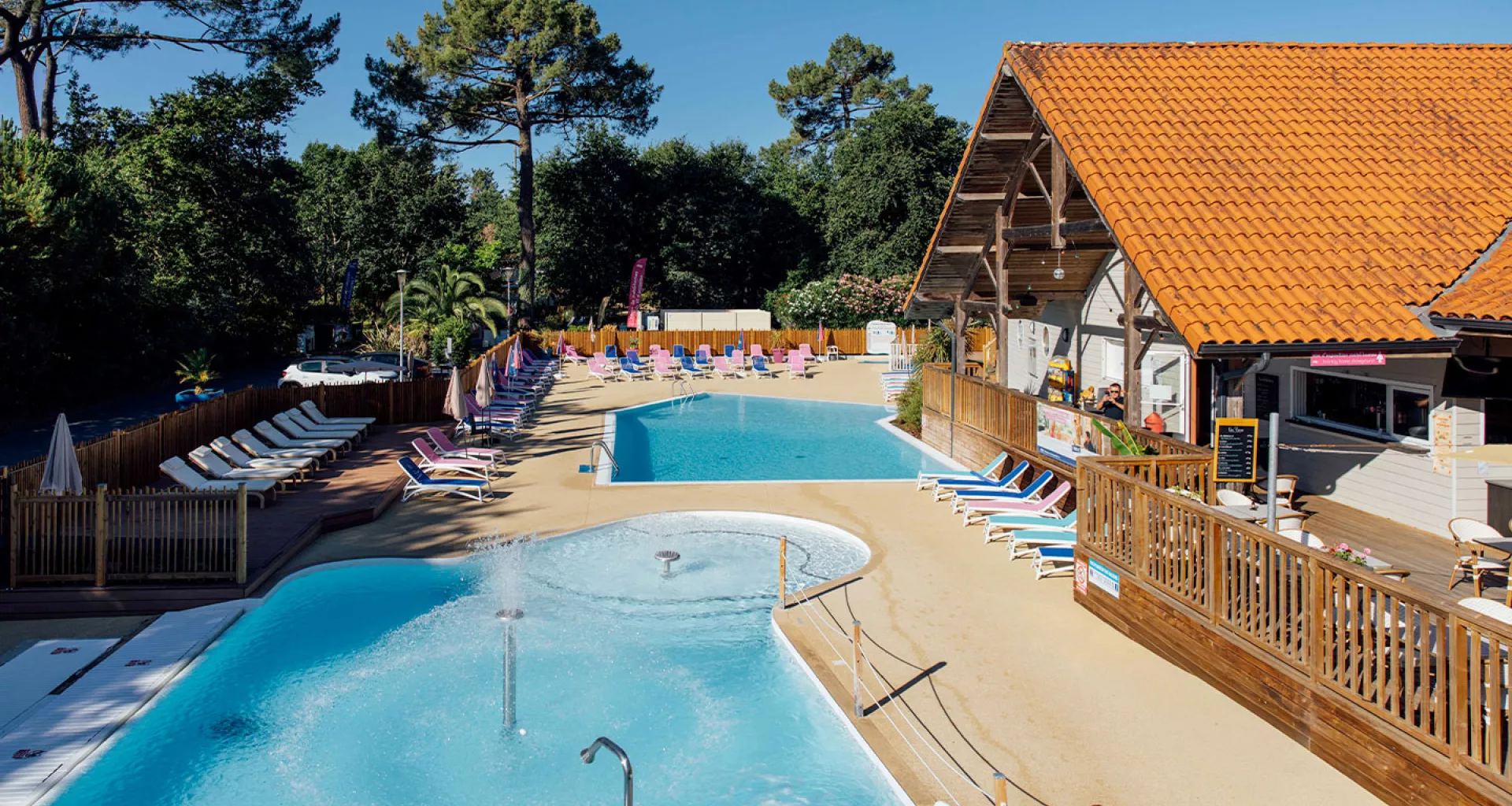 Piscine du camping Siblu le Domaine de Soulac 