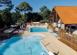 Piscine du camping Siblu le Domaine de Soulac